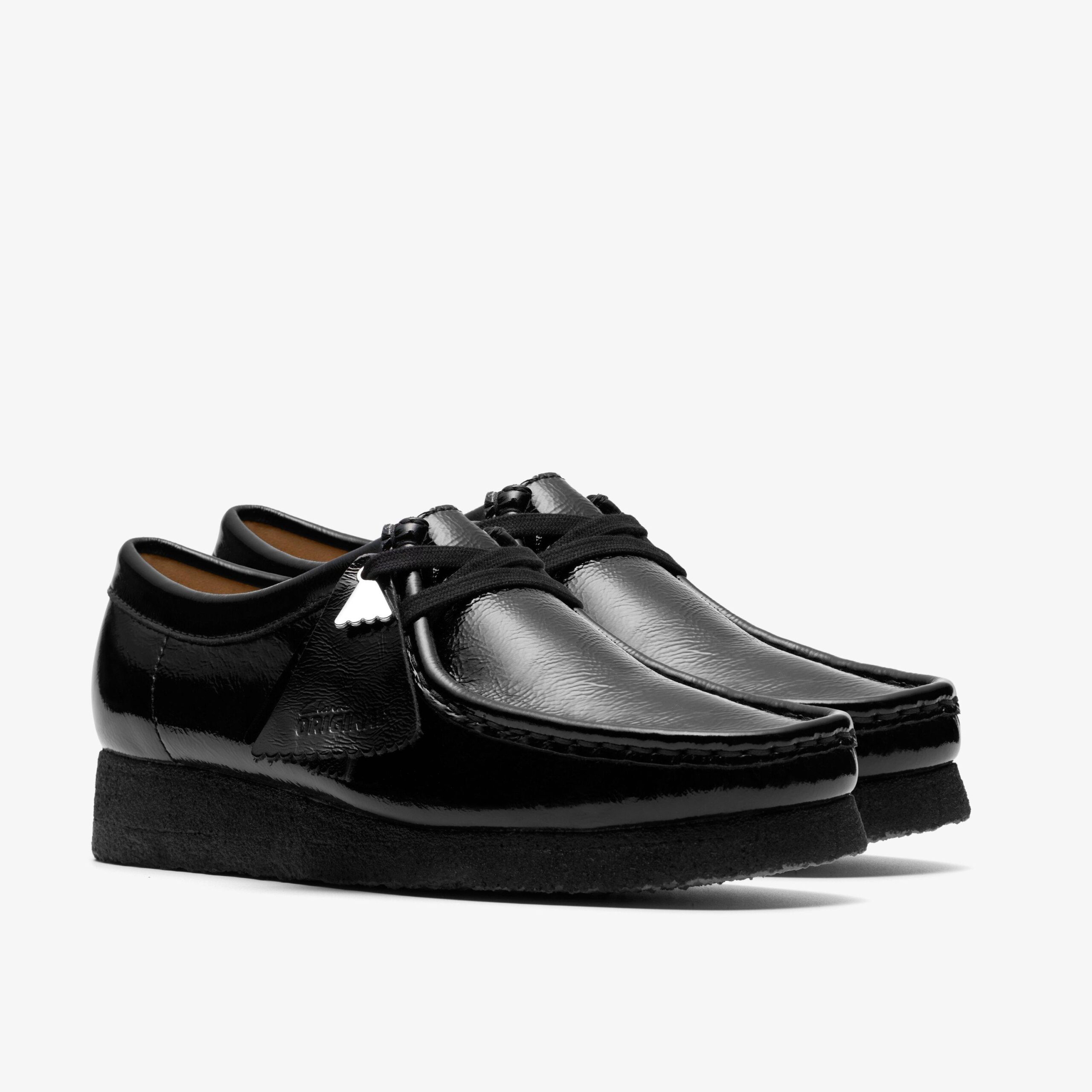 Wallabee Black Patent - Image 4