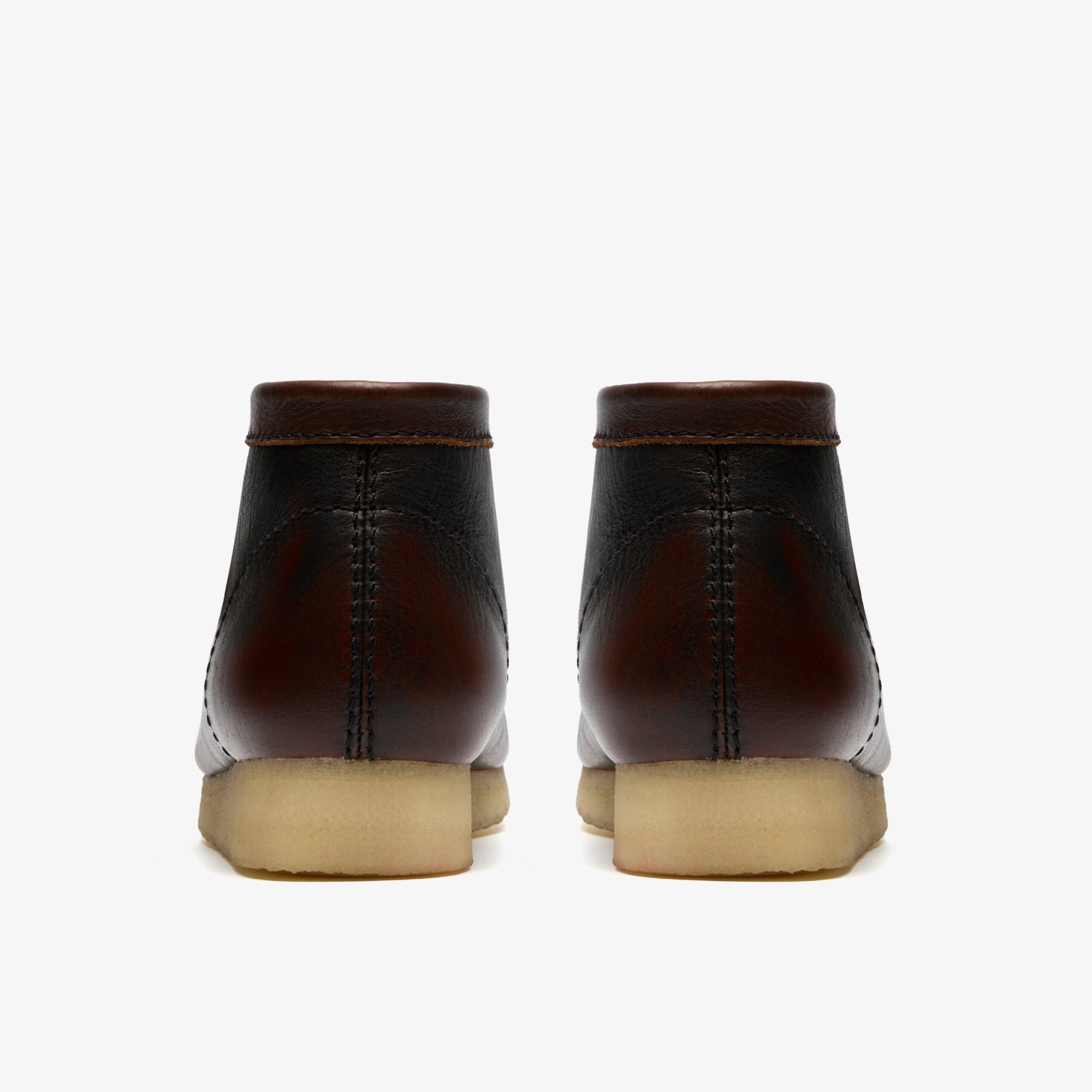 Wallabee Boot Dark Tan Combination - Image 5
