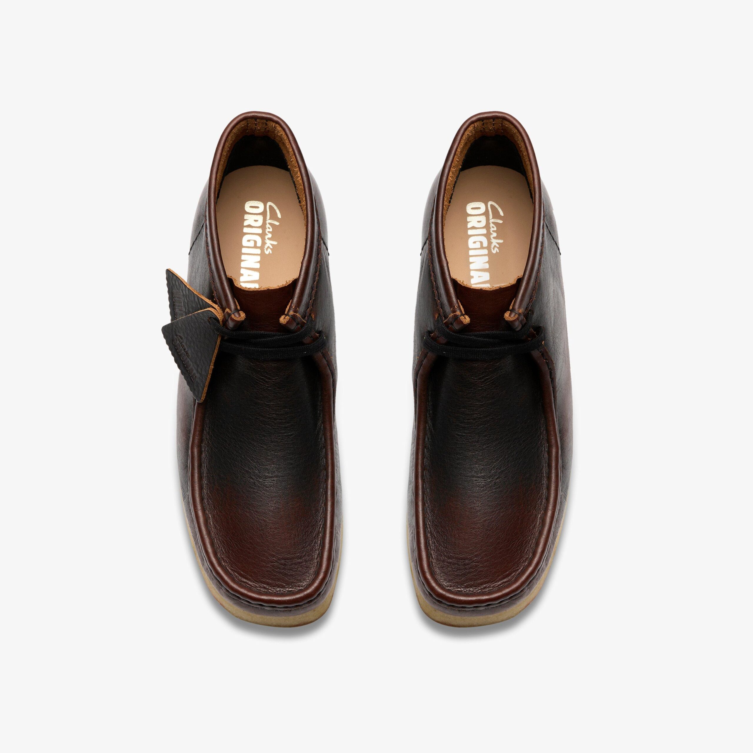 Wallabee Boot Dark Tan Combination - Image 6