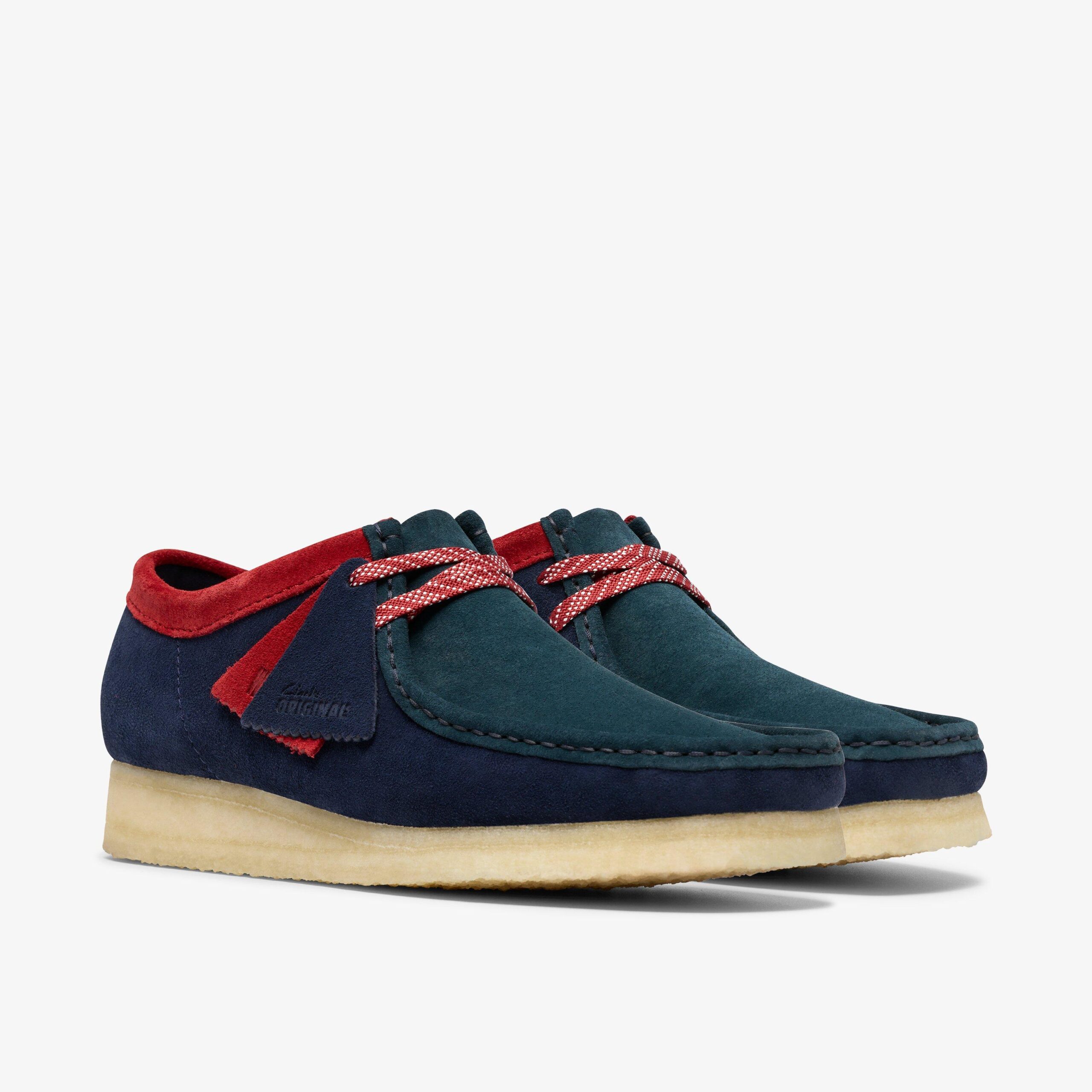 Wallabee Dark Teal Combination - Image 4