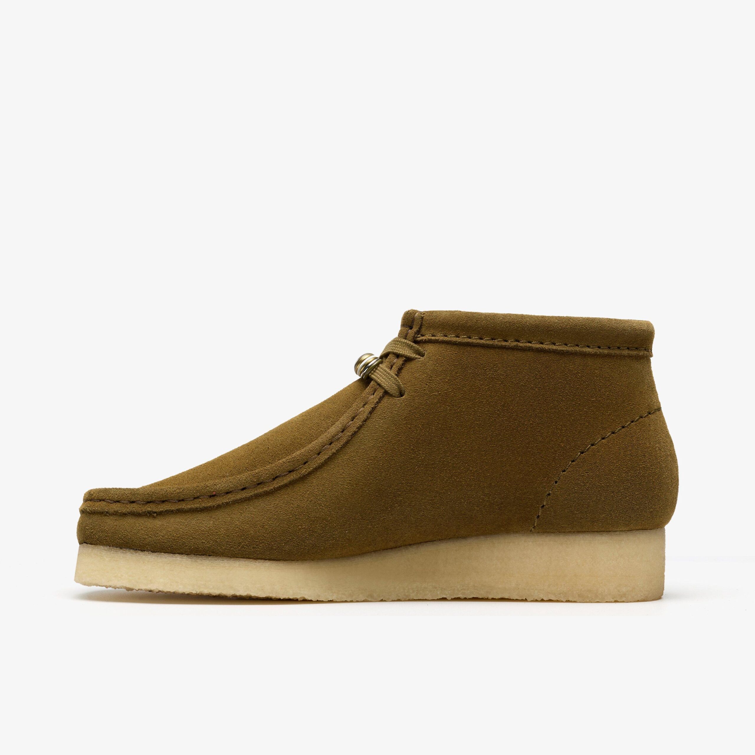 Wallabee Boot Green Suede - Image 2