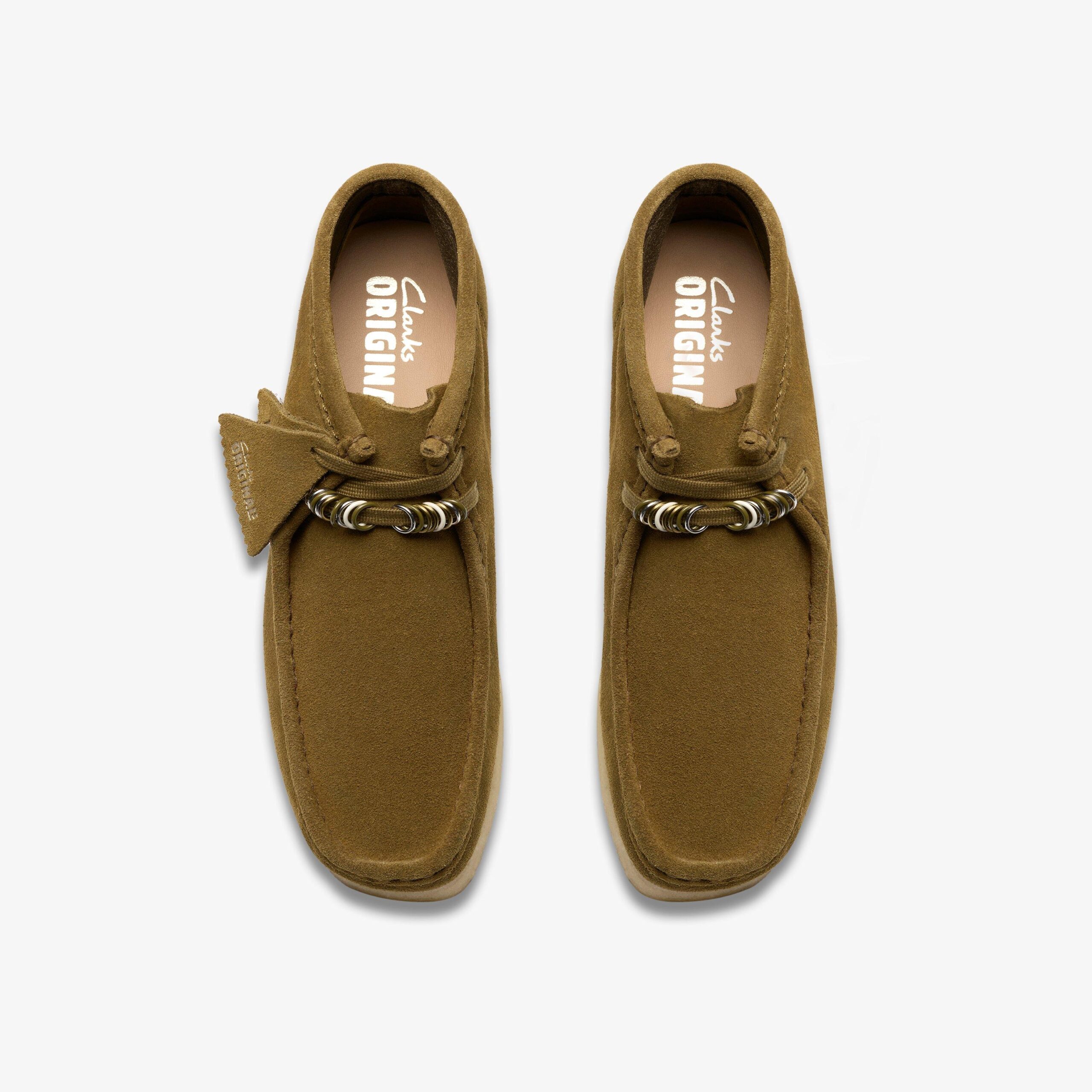 Wallabee Boot Green Suede - Image 6