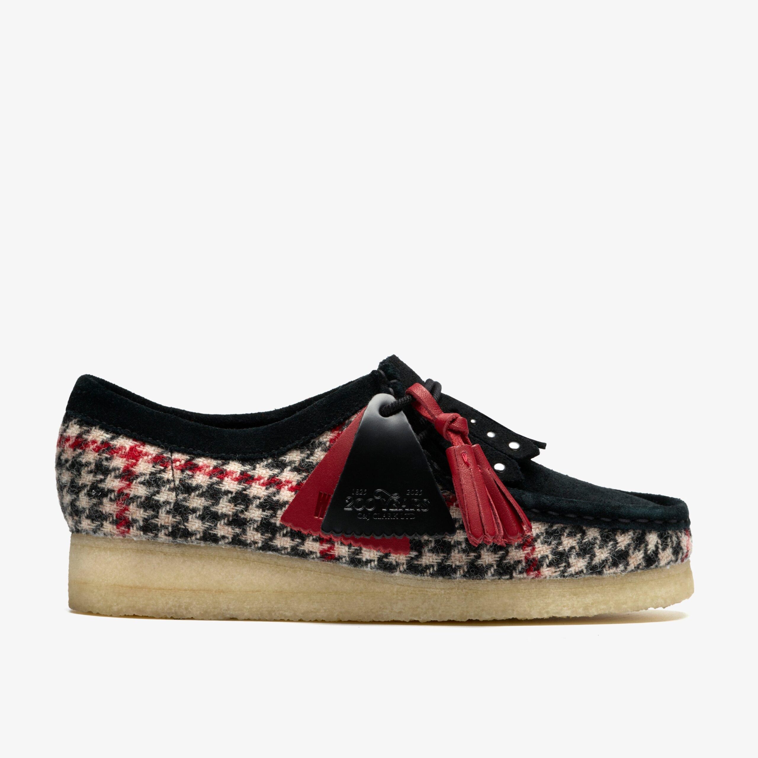 Wallabee Black Tweed Combination
