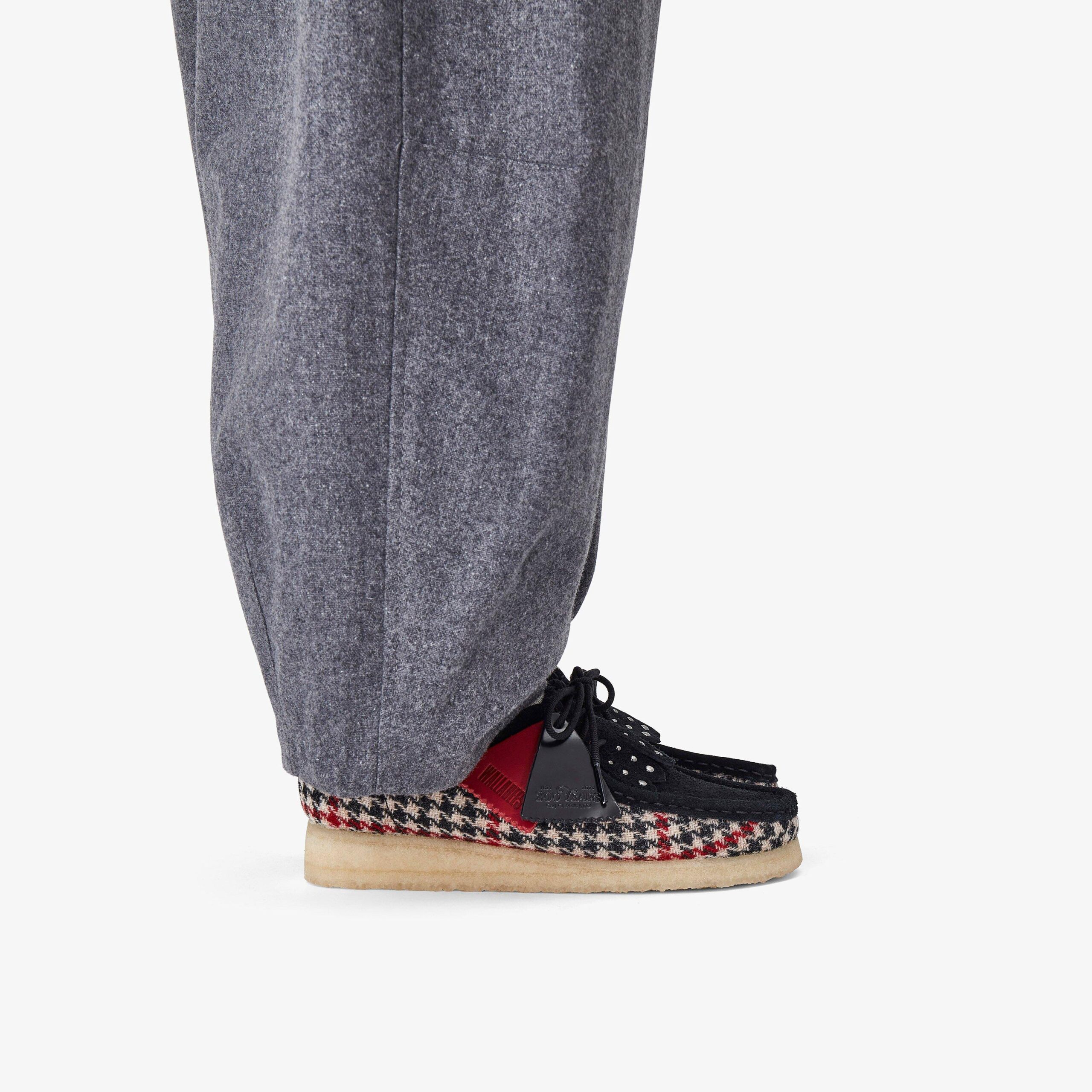 Wallabee Black Tweed Combination - Image 2