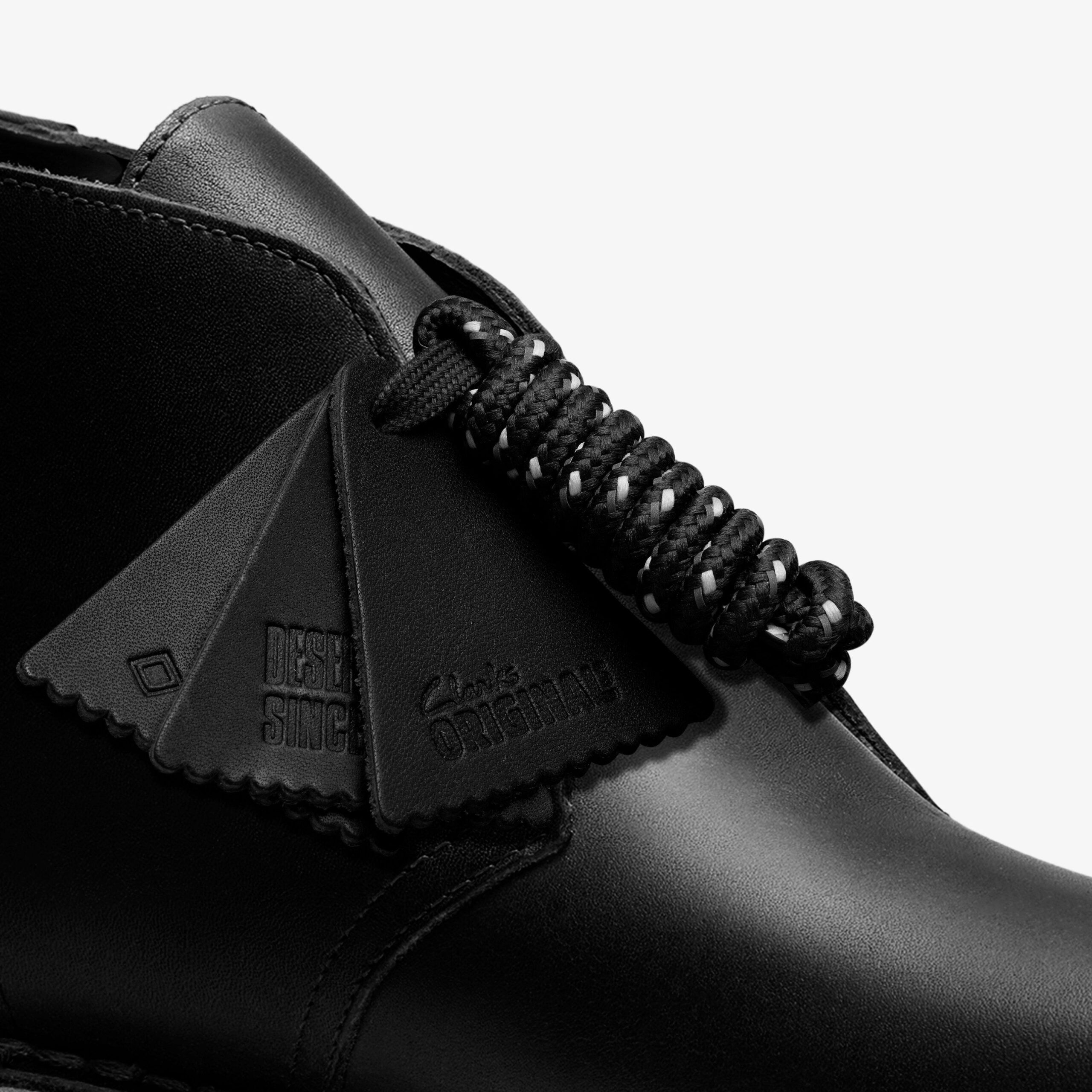 Desert Boot Gore-Tex Waterproof Black Leather - Image 6