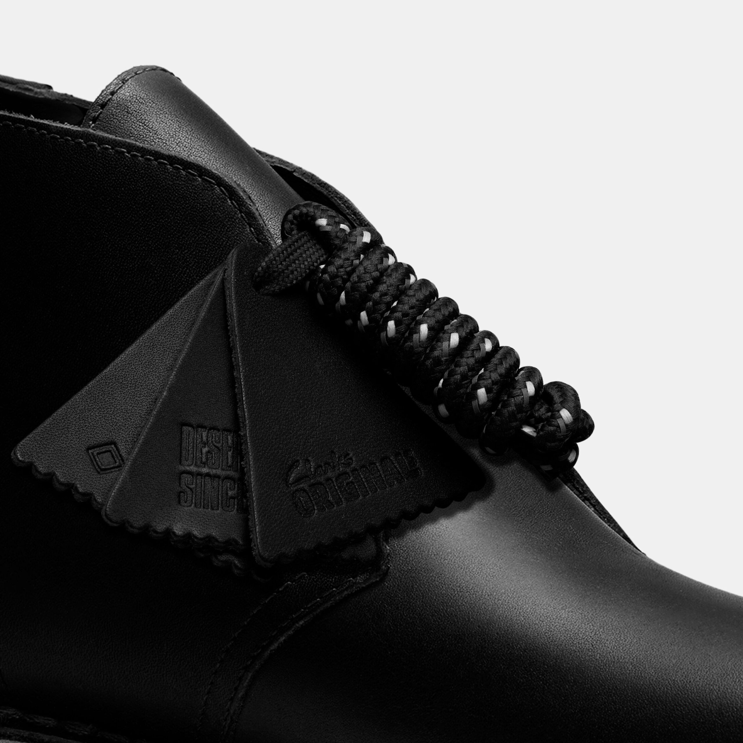 Desert Boot Gore-Tex Waterproof Black Leather - Image 7