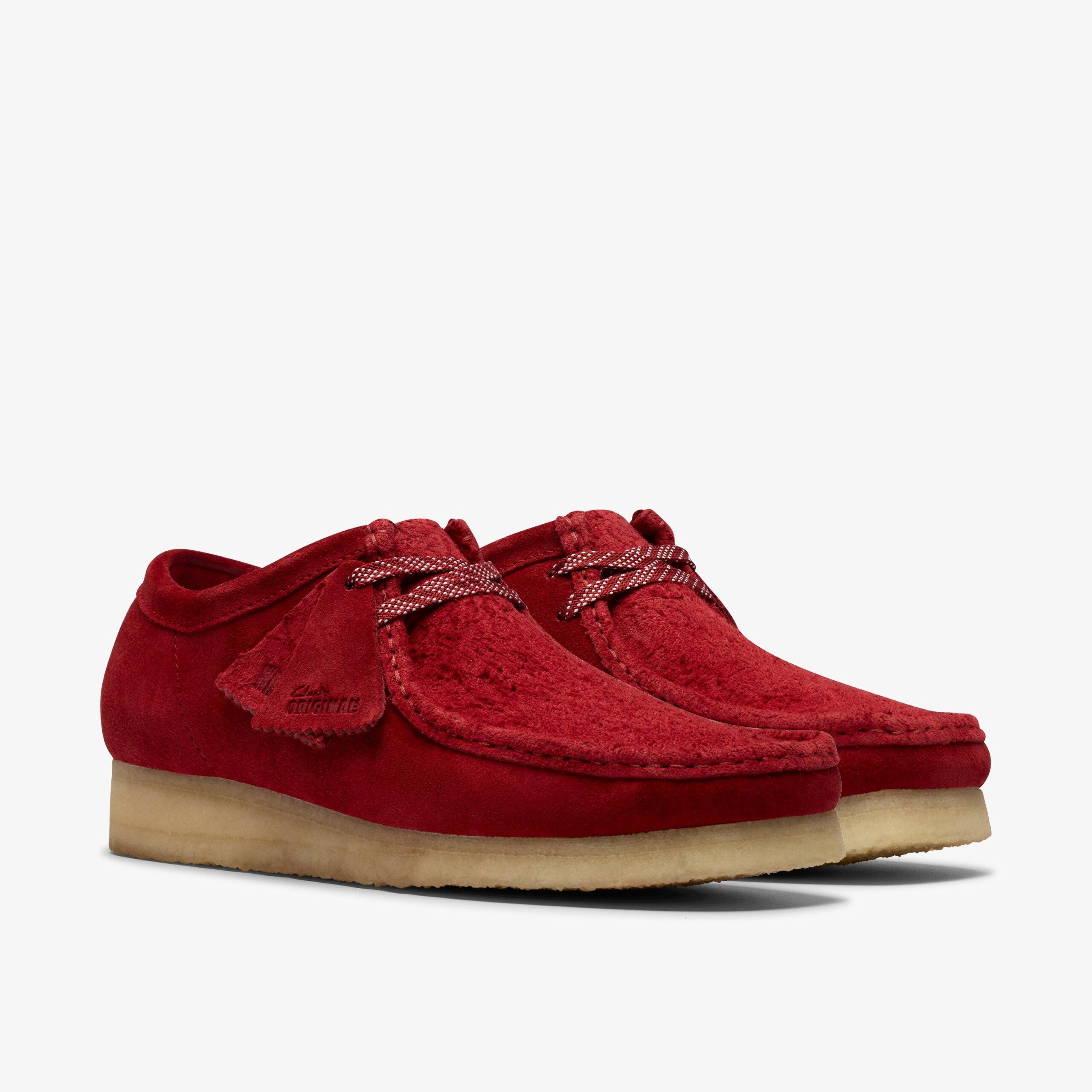 Wallabee Dark Red Suede - Image 4