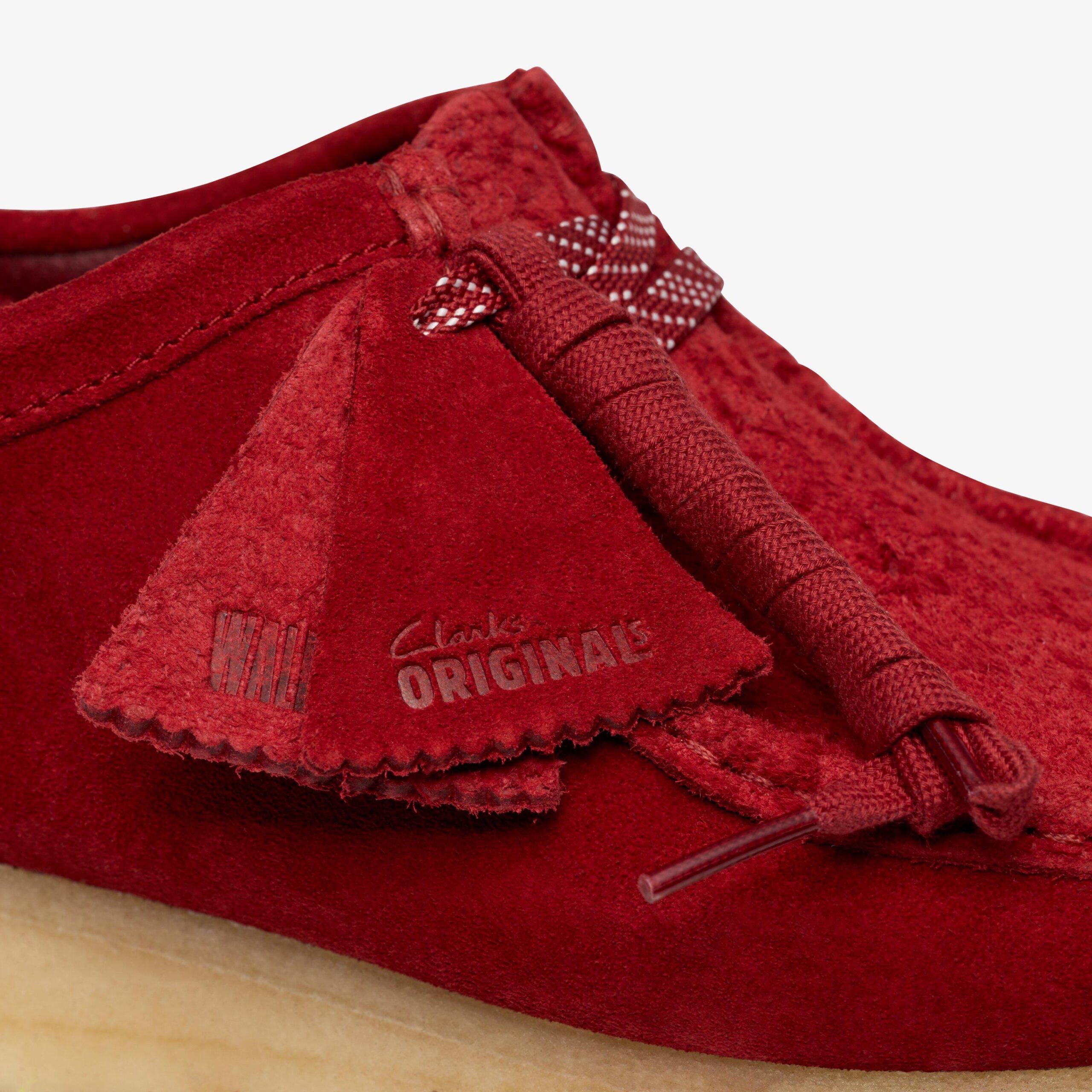 Wallabee Dark Red Suede - Image 7
