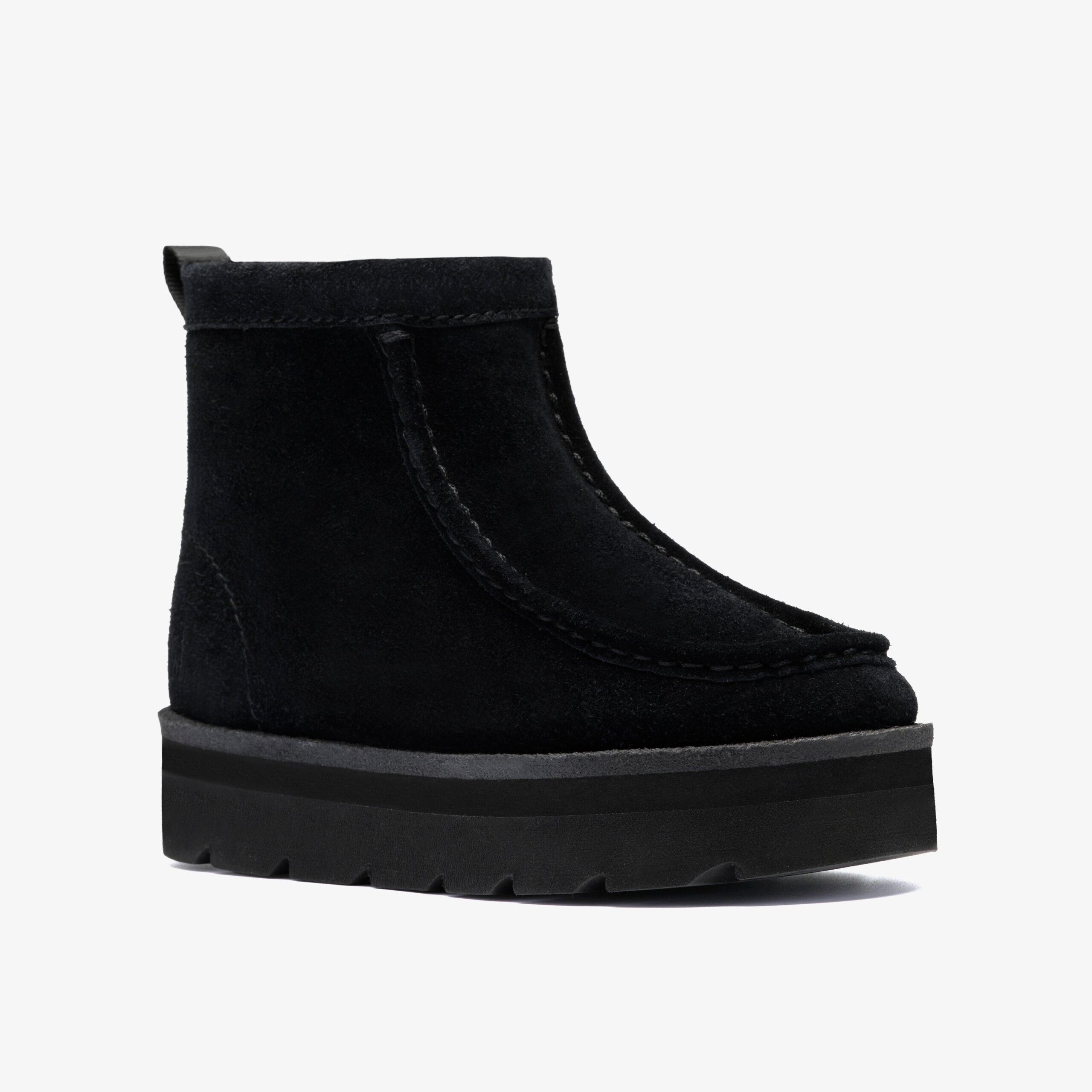 Meare Rooey Black Suede Warmlined - Image 4