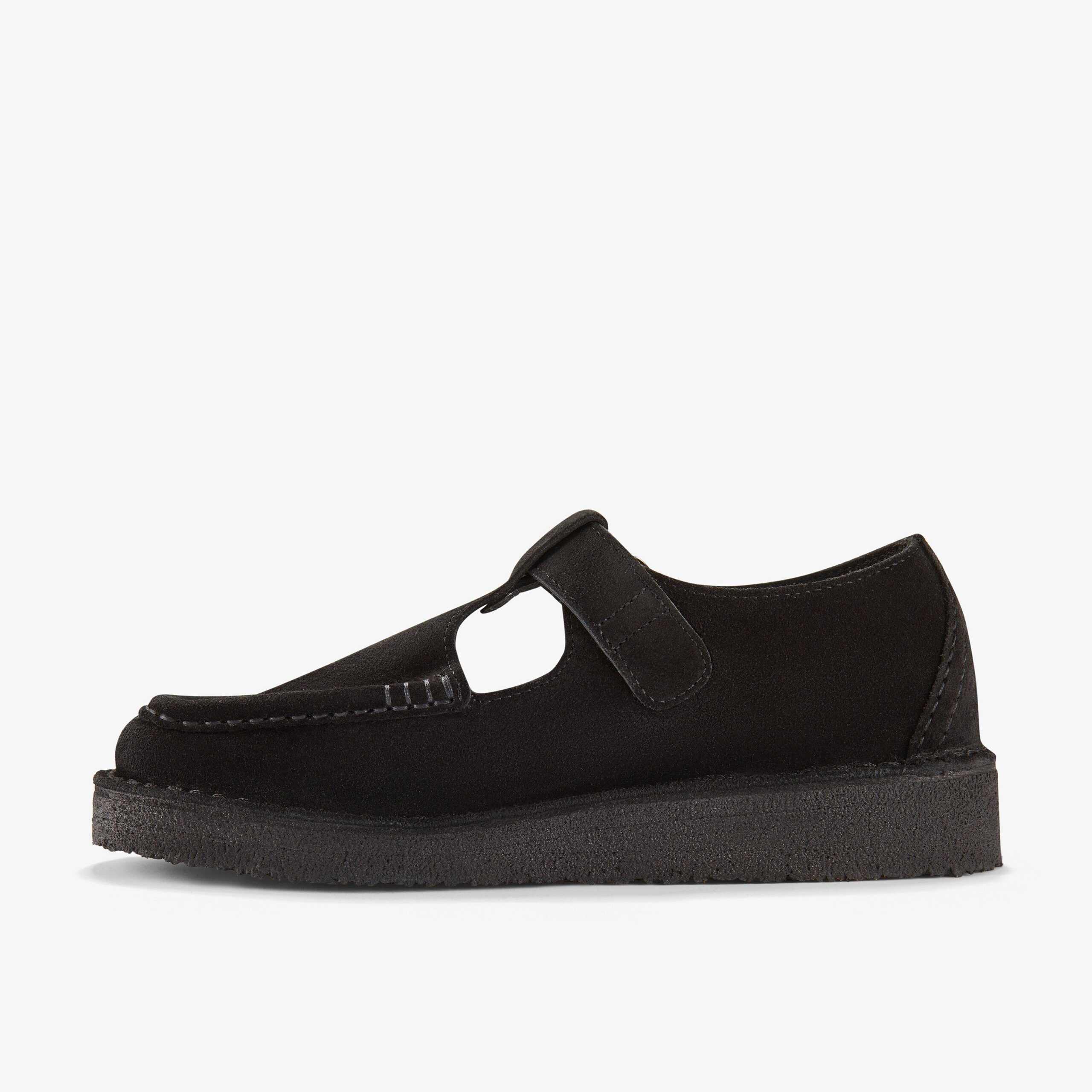 Nomad T Bar Black Suede - Image 2