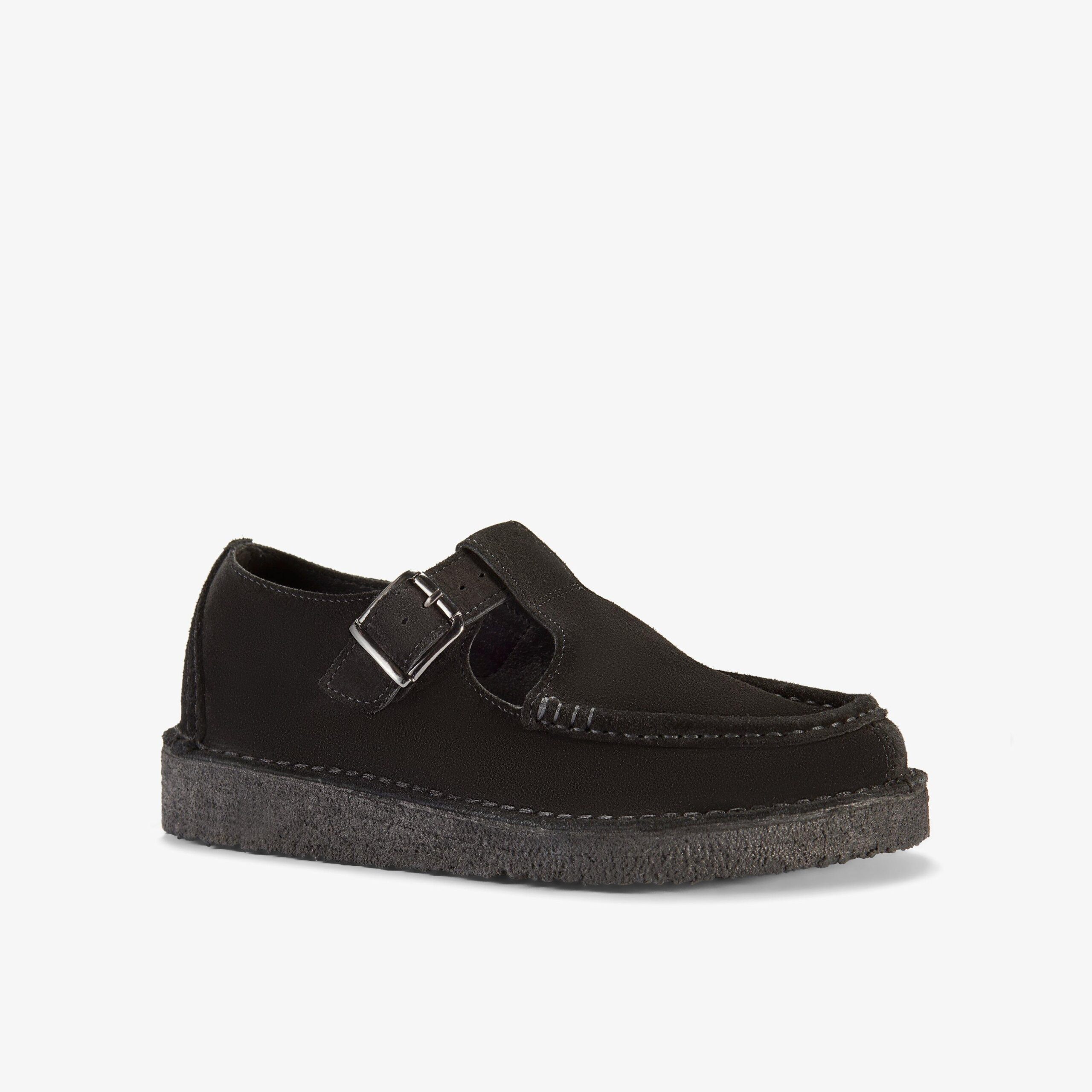 Nomad T Bar Black Suede - Image 4