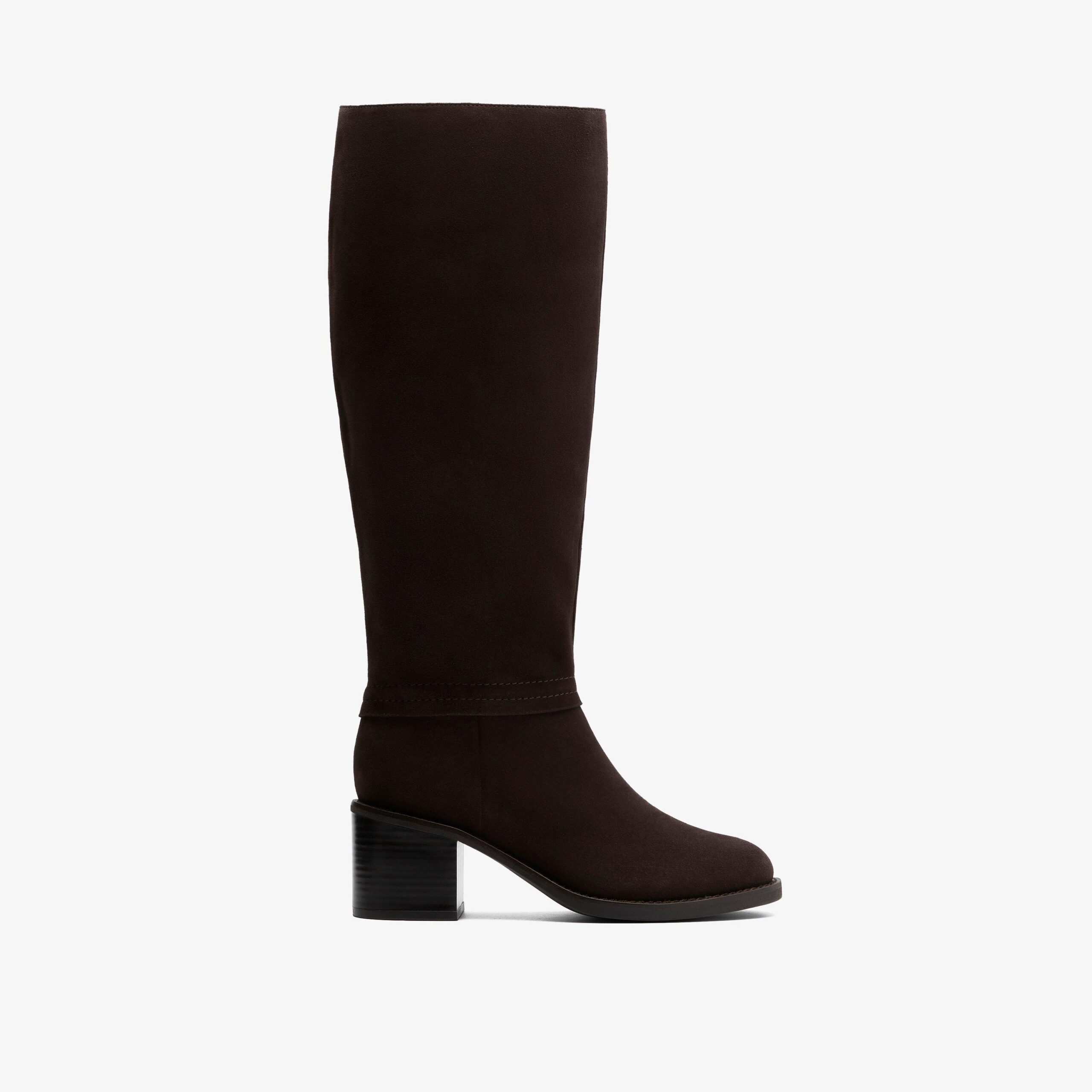 Chamberly Hi Dark Brown Suede