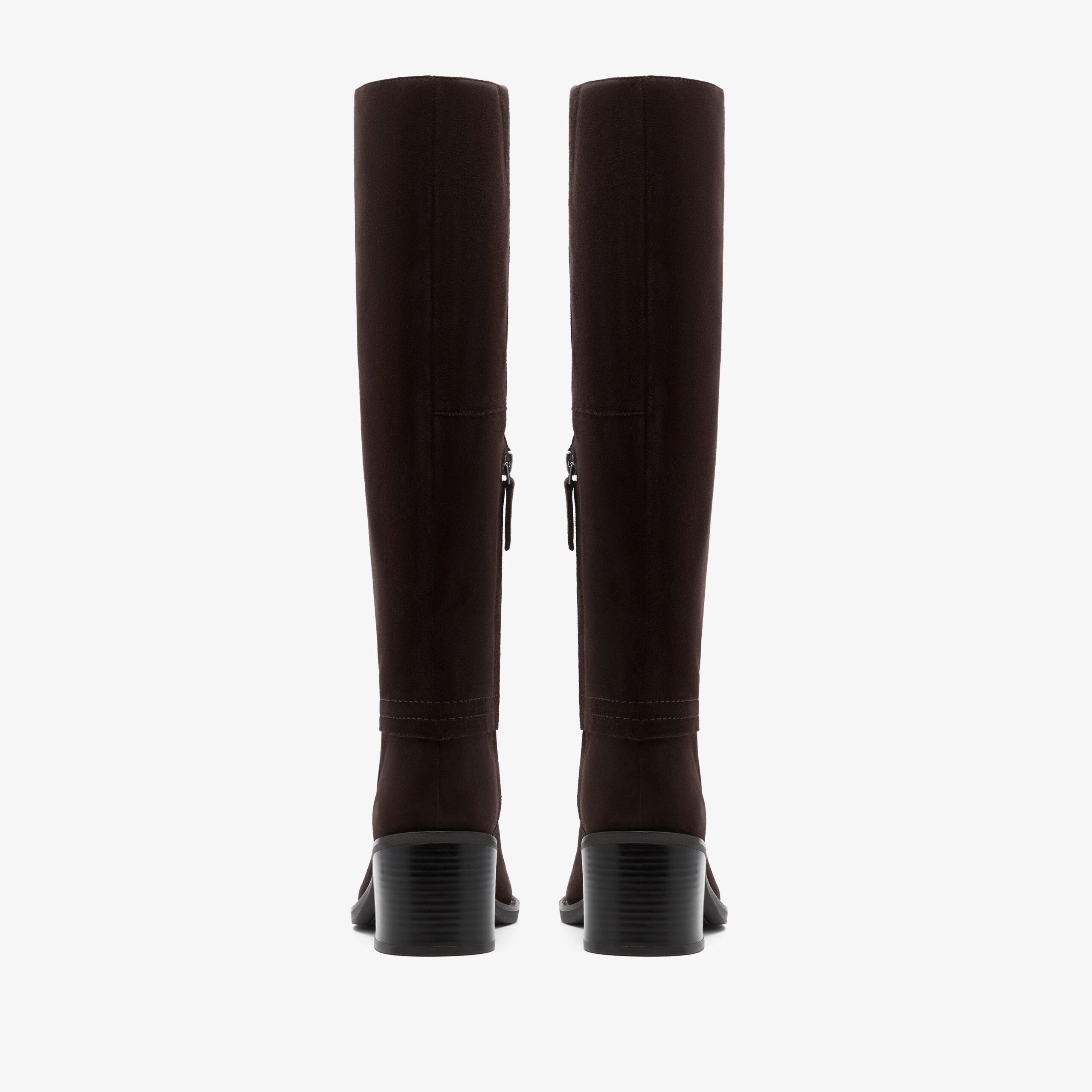 Chamberly Hi Dark Brown Suede - Image 5