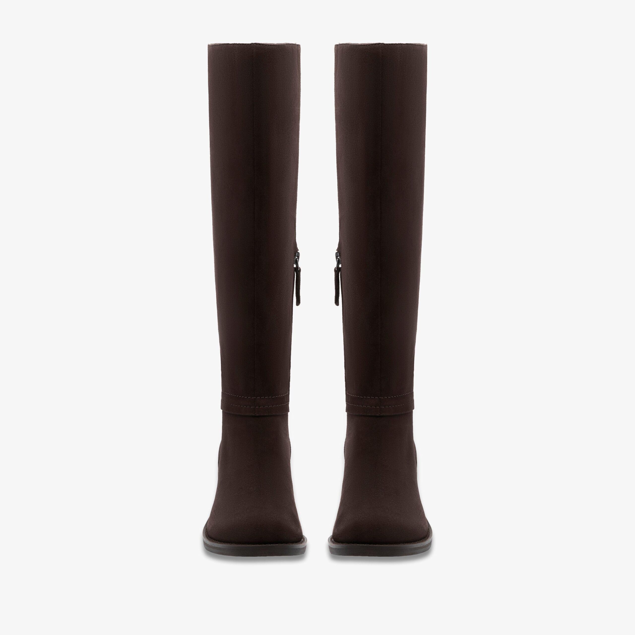 Chamberly Hi Dark Brown Suede - Image 6