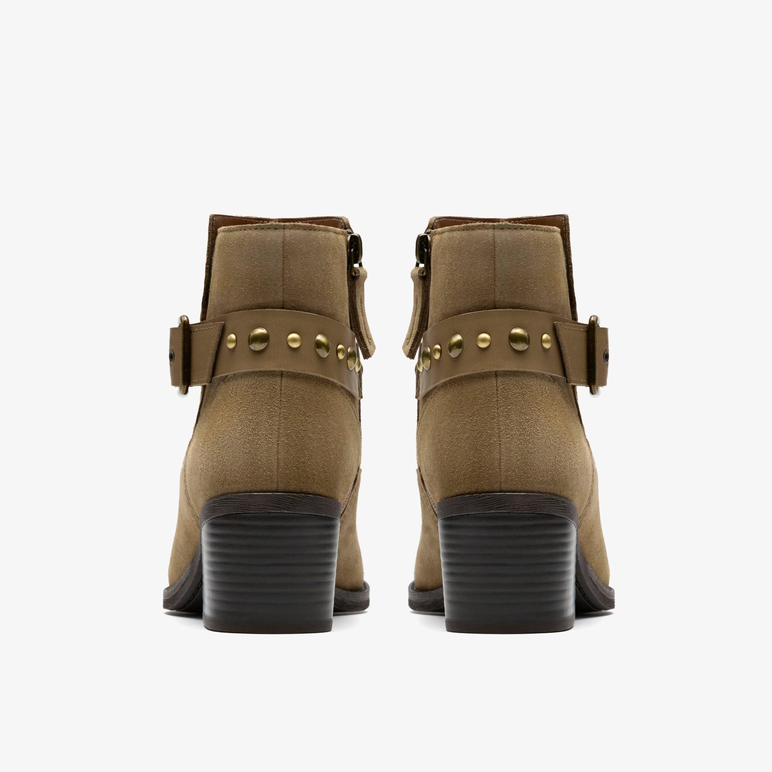 Morzine Buckle Dark Sand Suede - Image 5