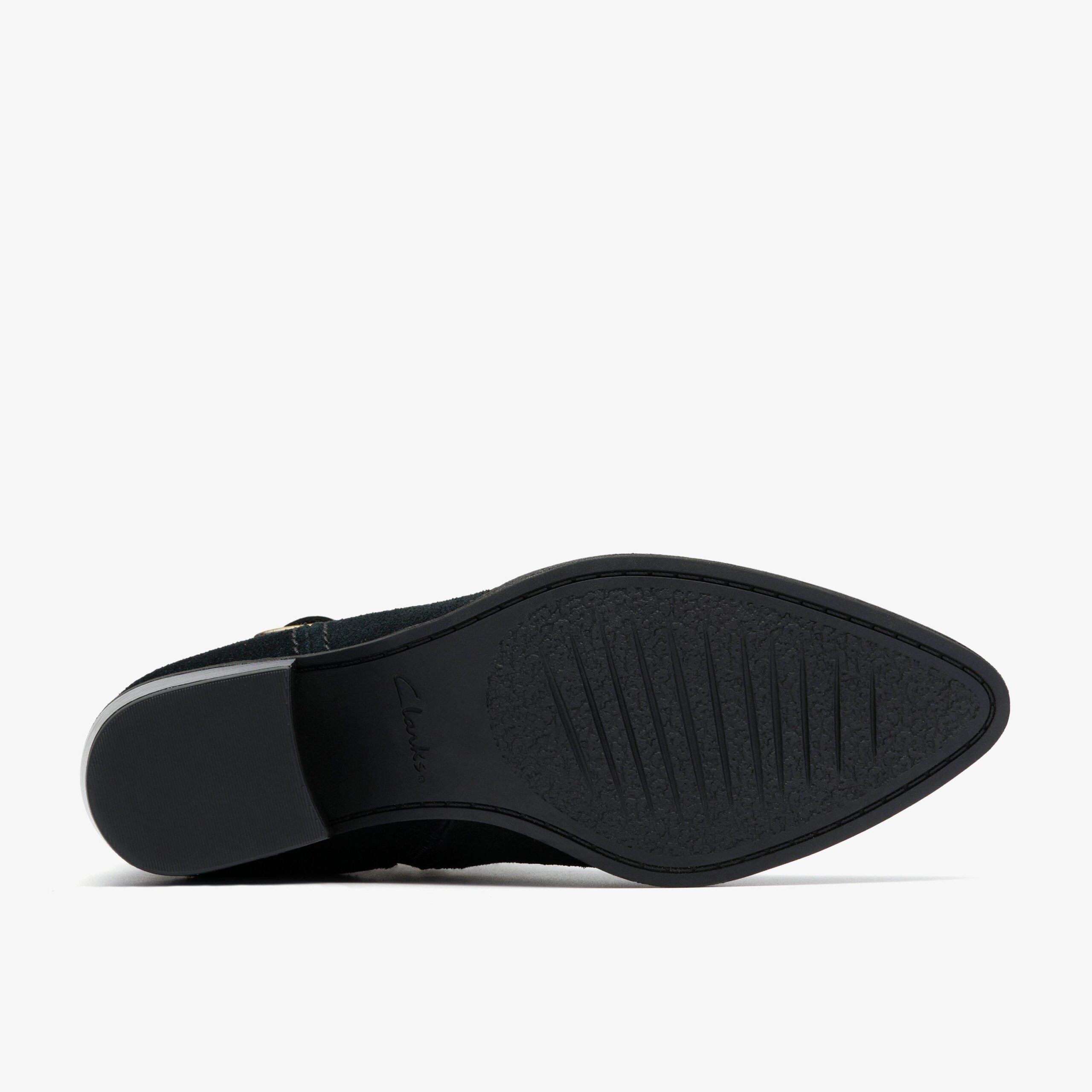 Morzine Buckle Black Suede - Image 3
