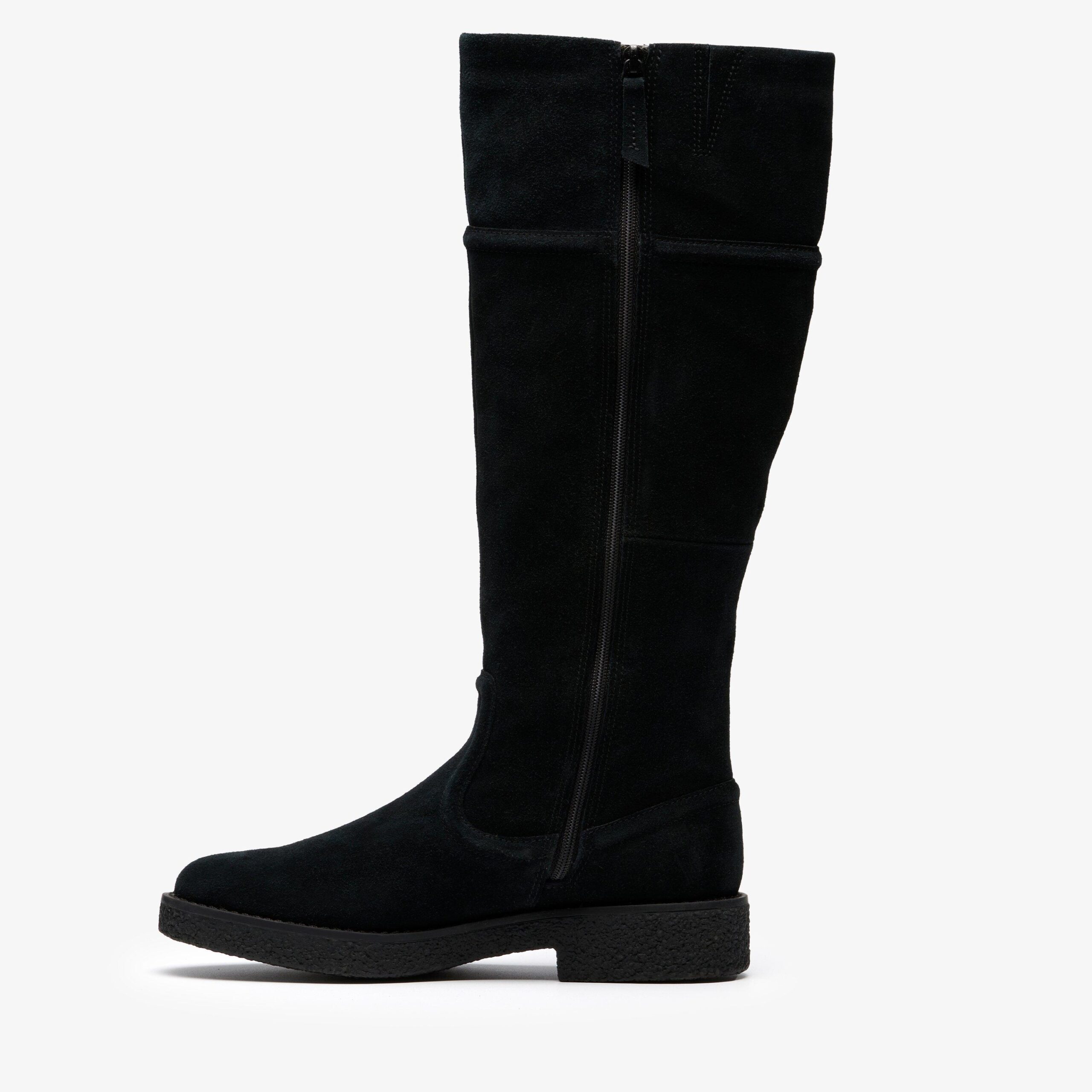 Nella Hi Black Suede - Image 2