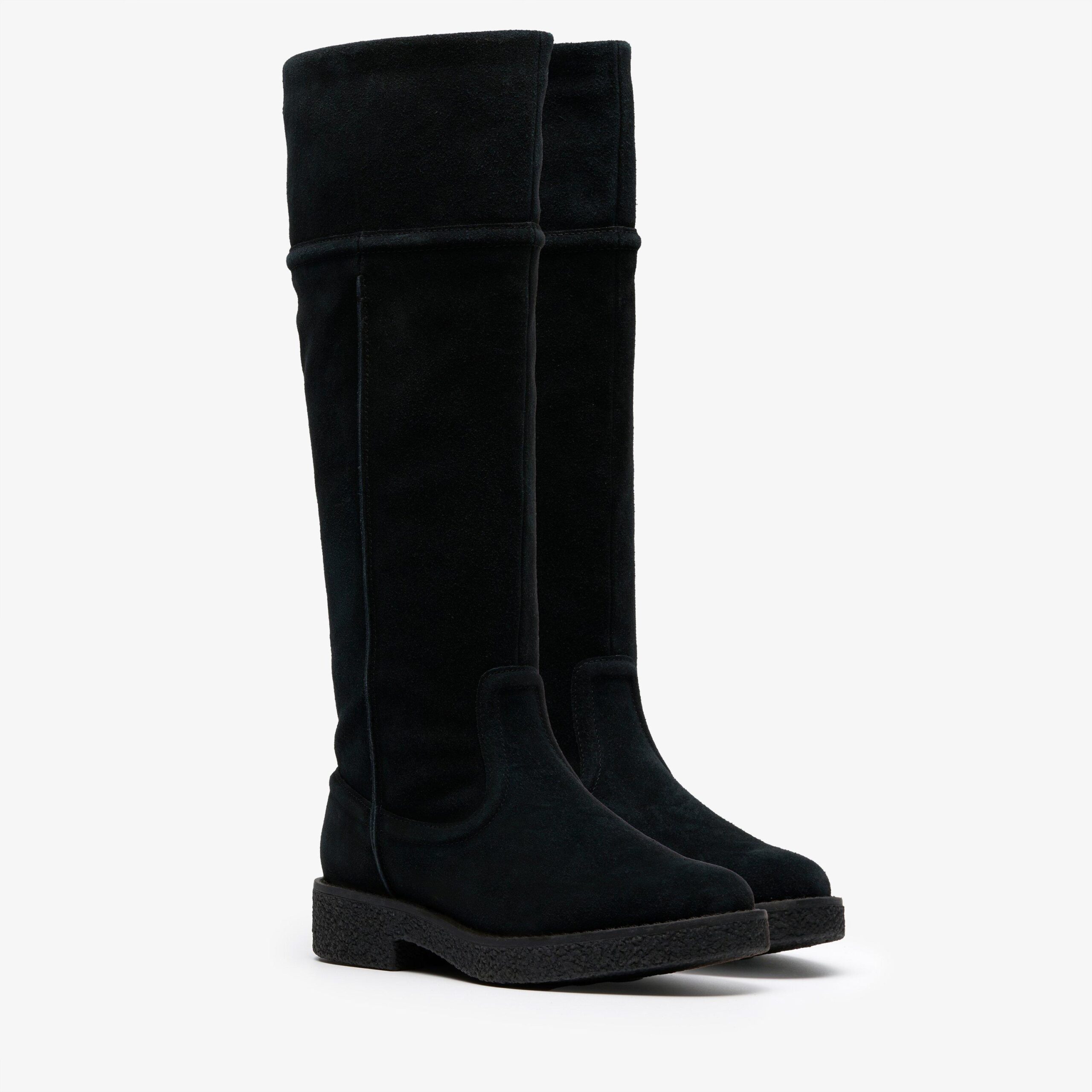 Nella Hi Black Suede - Image 4