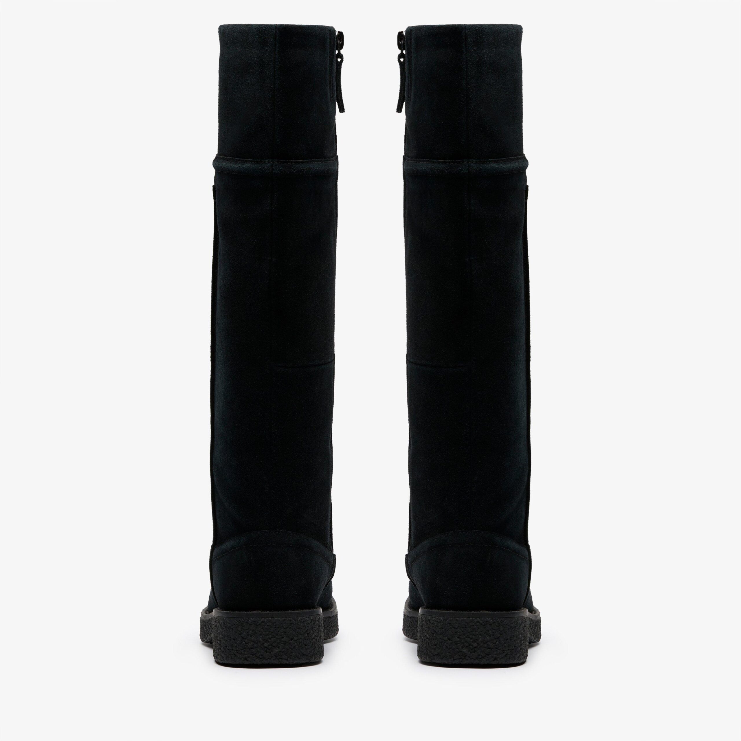 Nella Hi Black Suede - Image 5