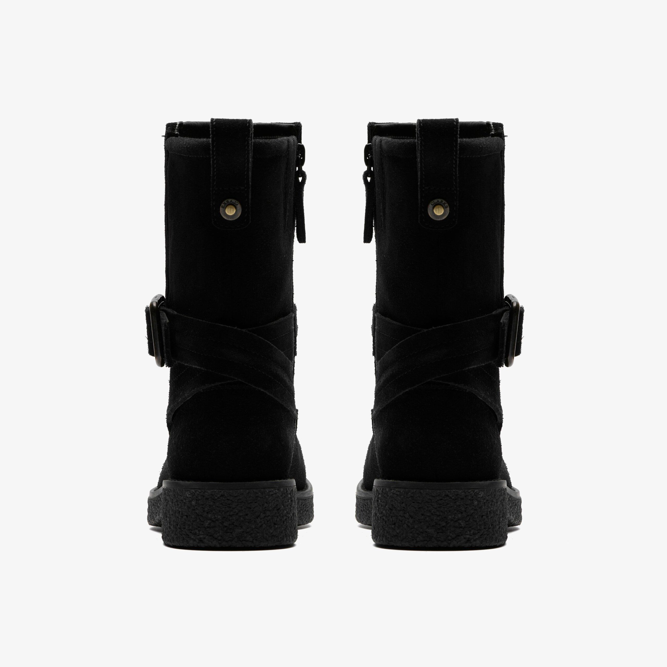 Nella Mid Black Suede - Image 5