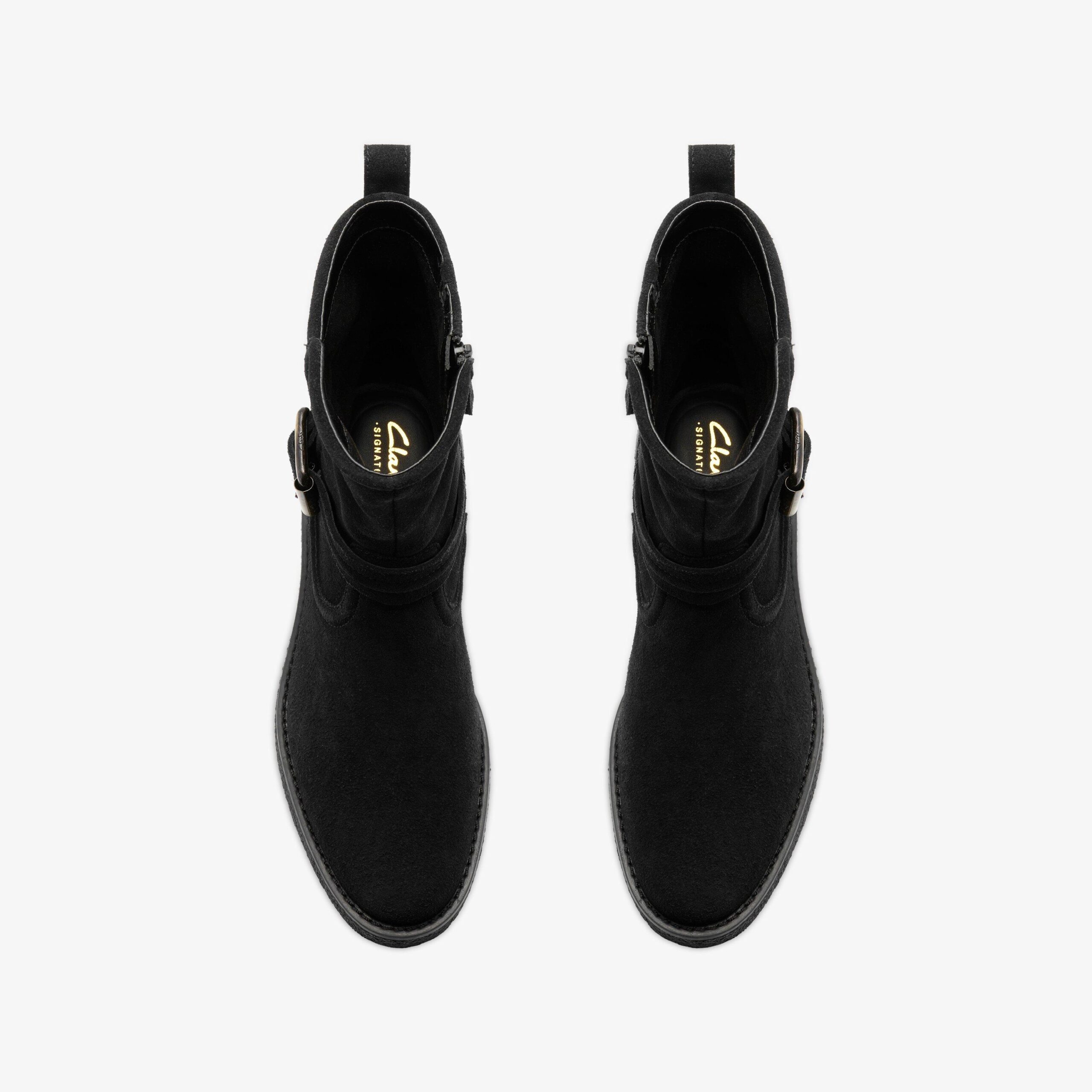 Nella Mid Black Suede - Image 6