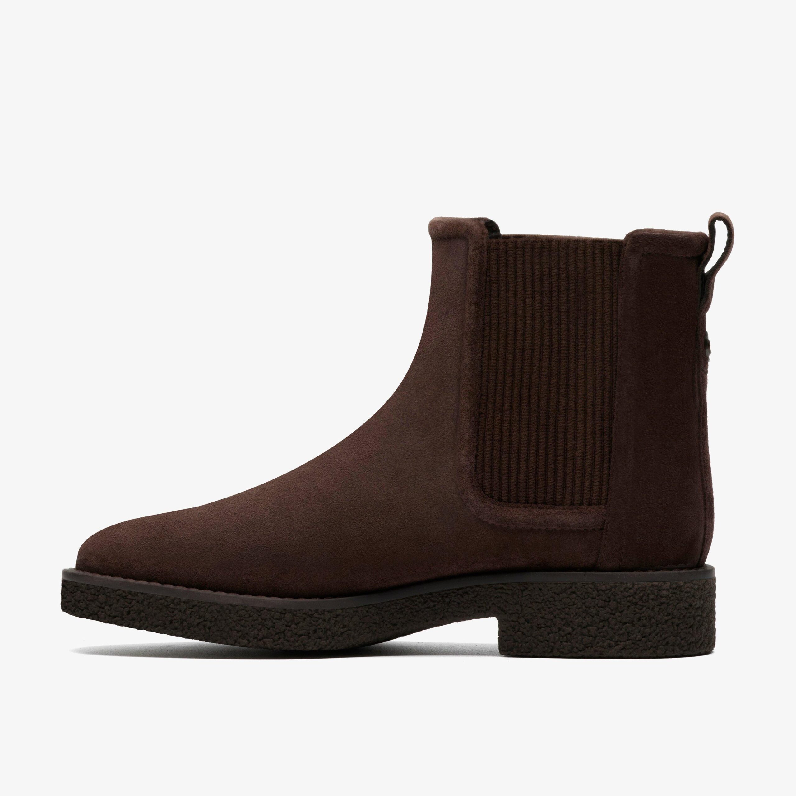 Nella Top Dark Brown Suede - Image 3