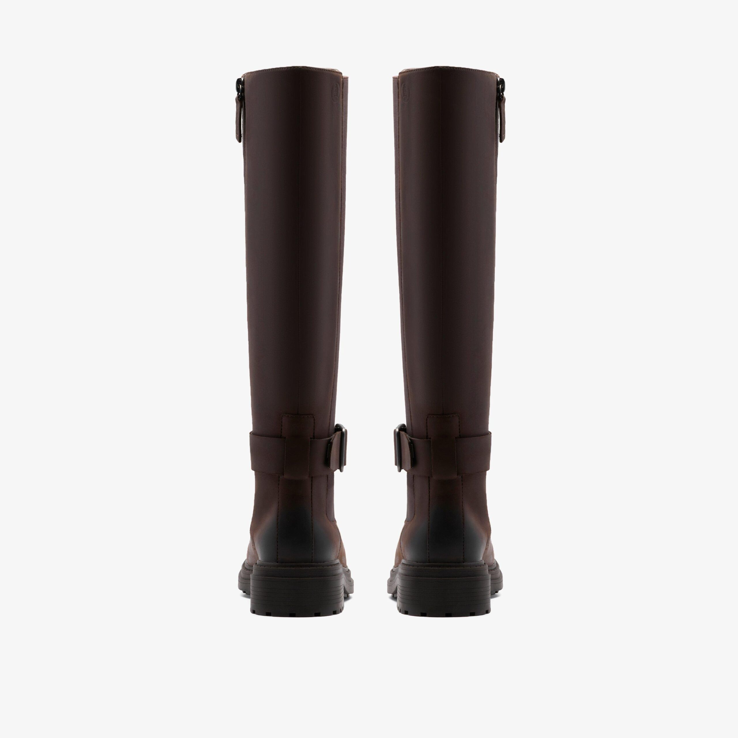 Orinoco3 Tall Dark Brown Leather - Image 5
