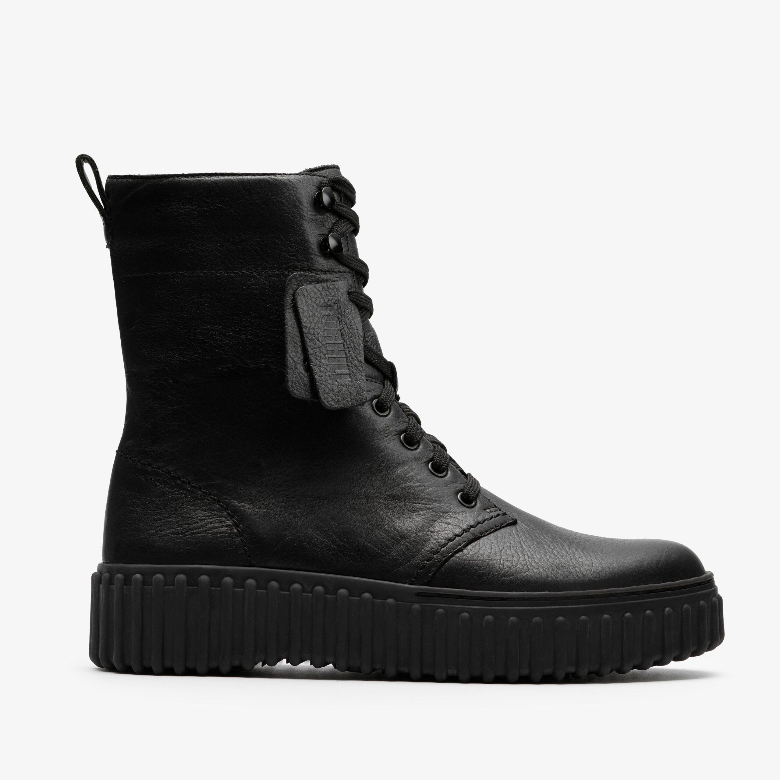 Torhill Style Black Leather