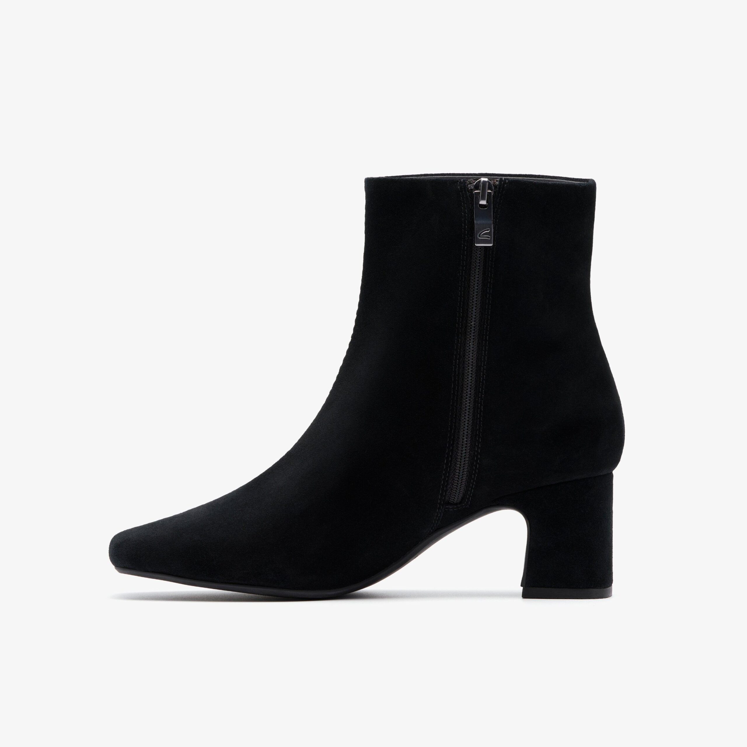 Fernie Zip Black Suede - Image 3