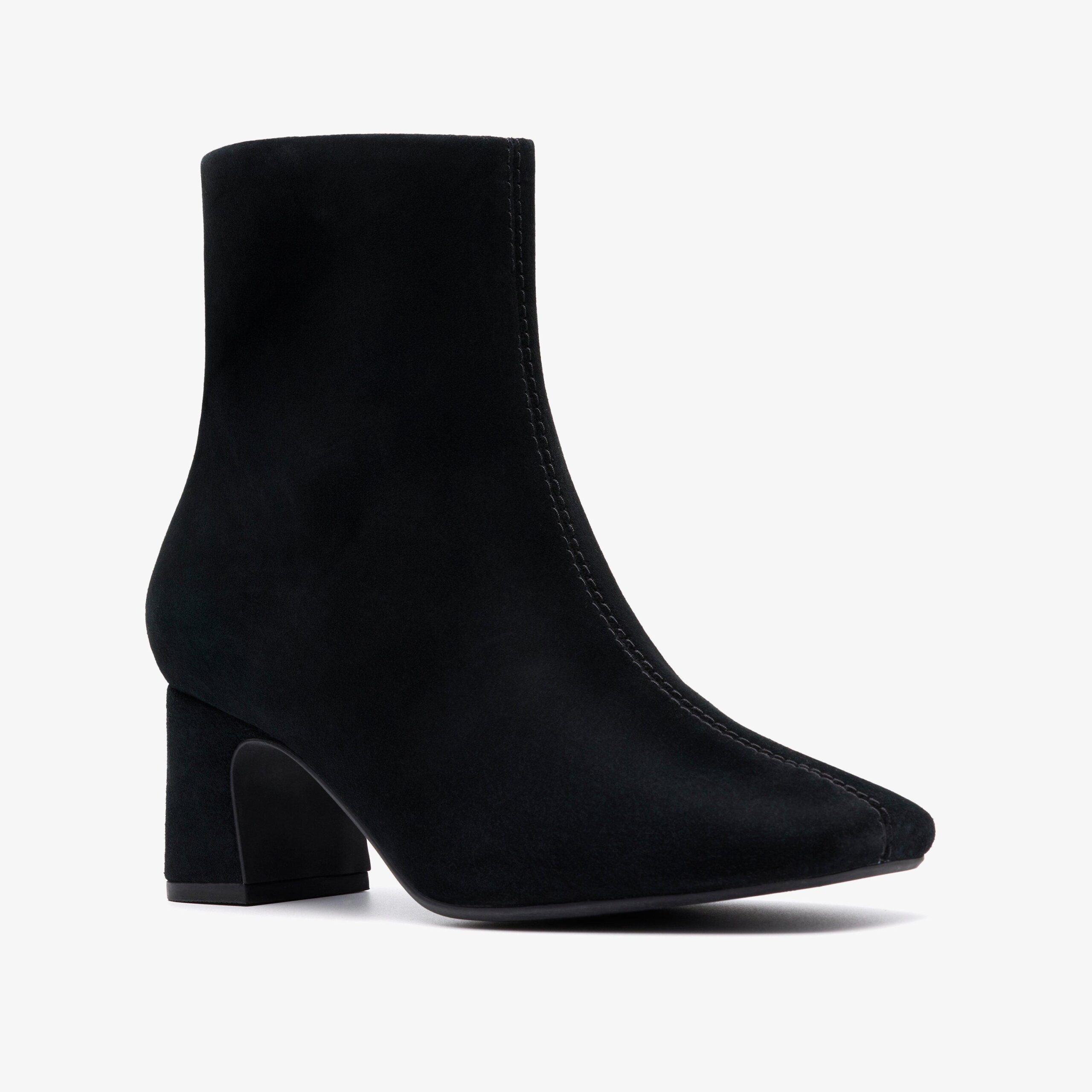 Fernie Zip Black Suede - Image 5