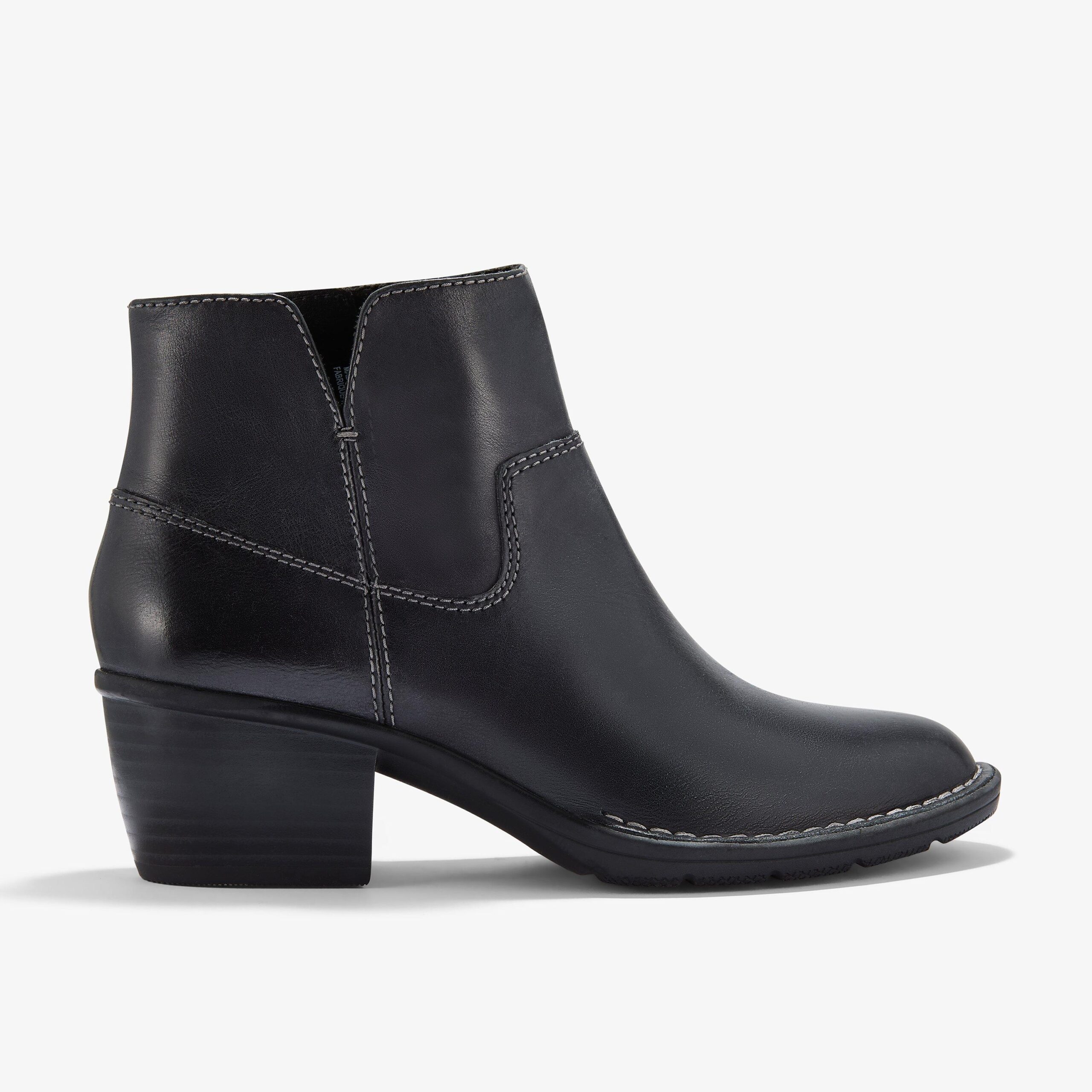 Kastela Top Black Leather