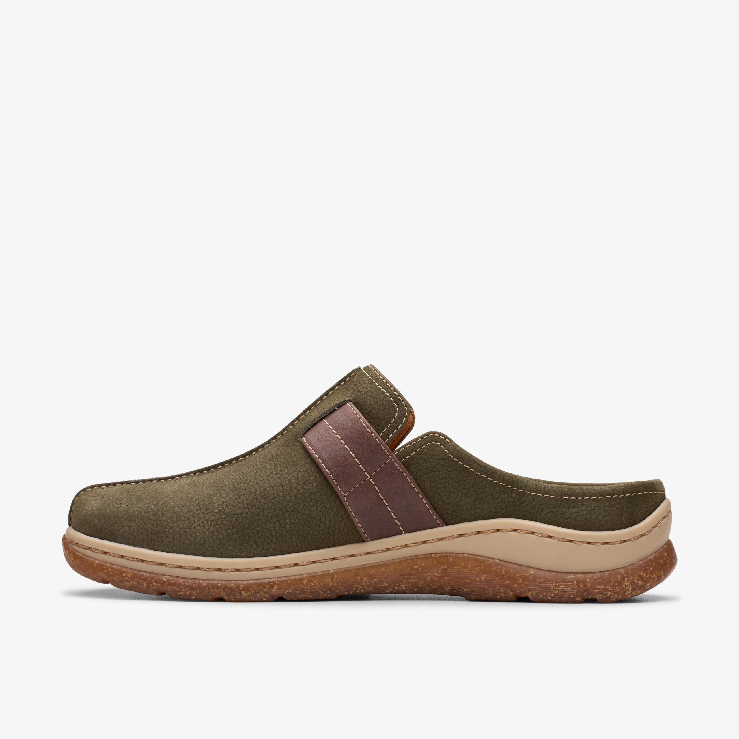 Orlene Clog Olive Combination Nubuck - Image 3