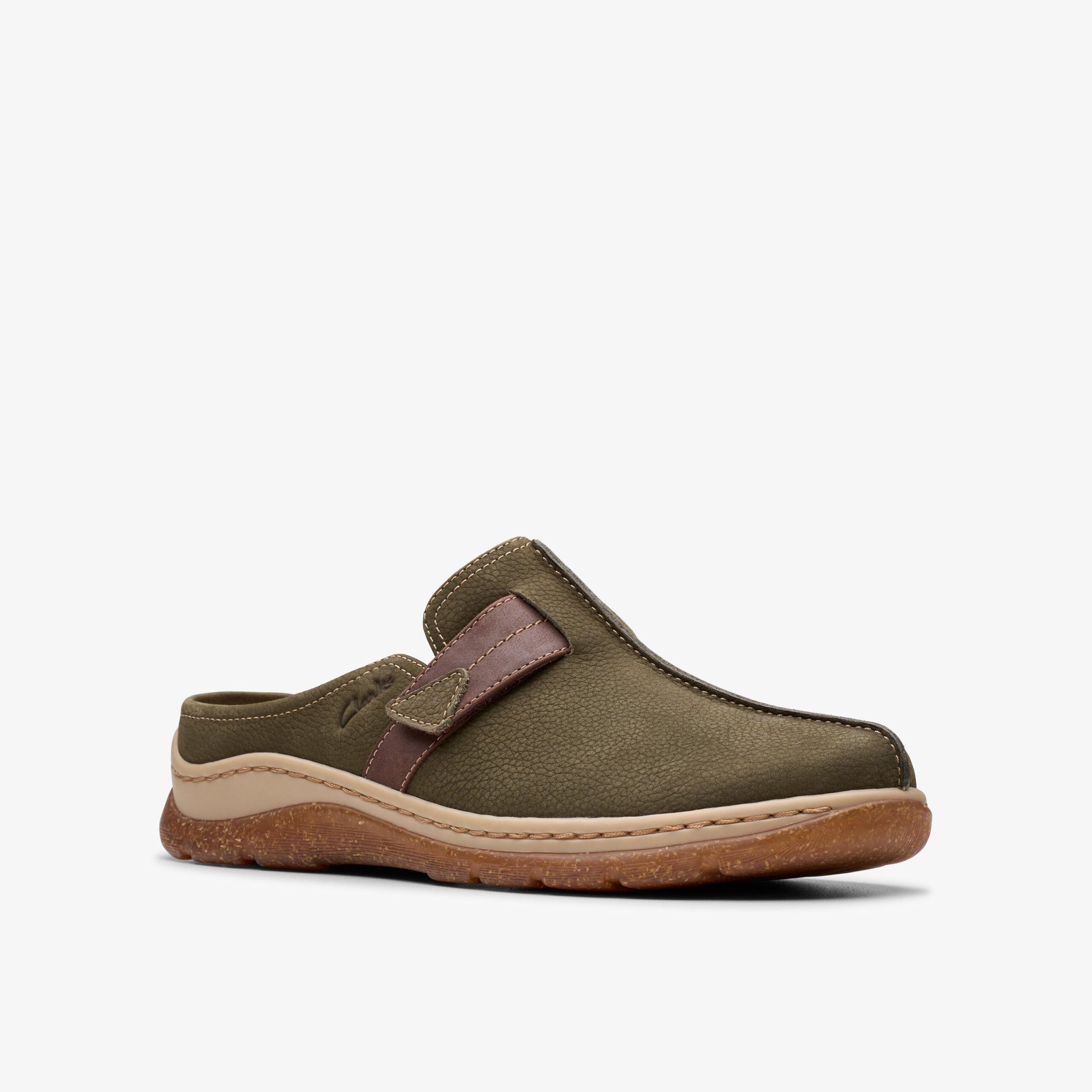 Orlene Clog Olive Combination Nubuck - Image 5