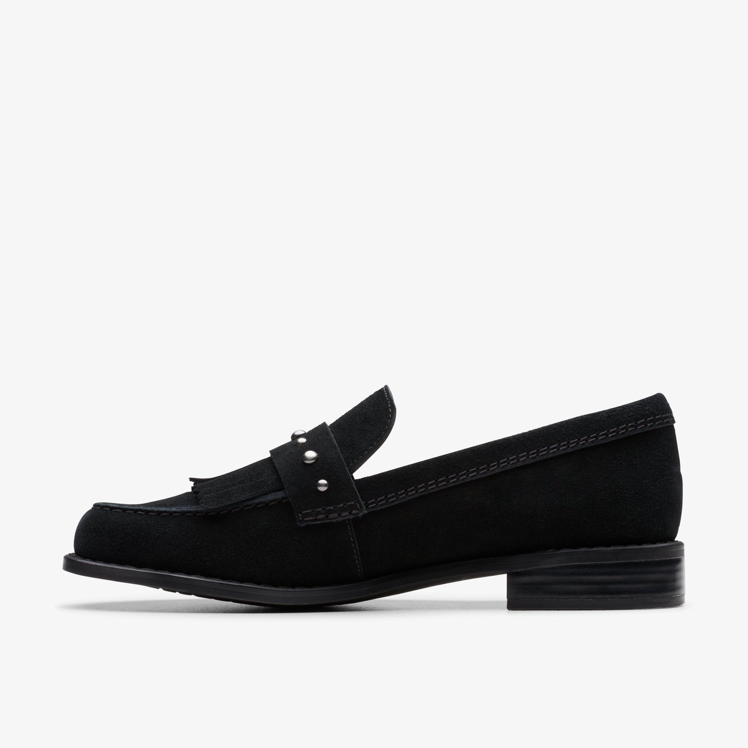 Hana Loafer Black Suede - Image 2
