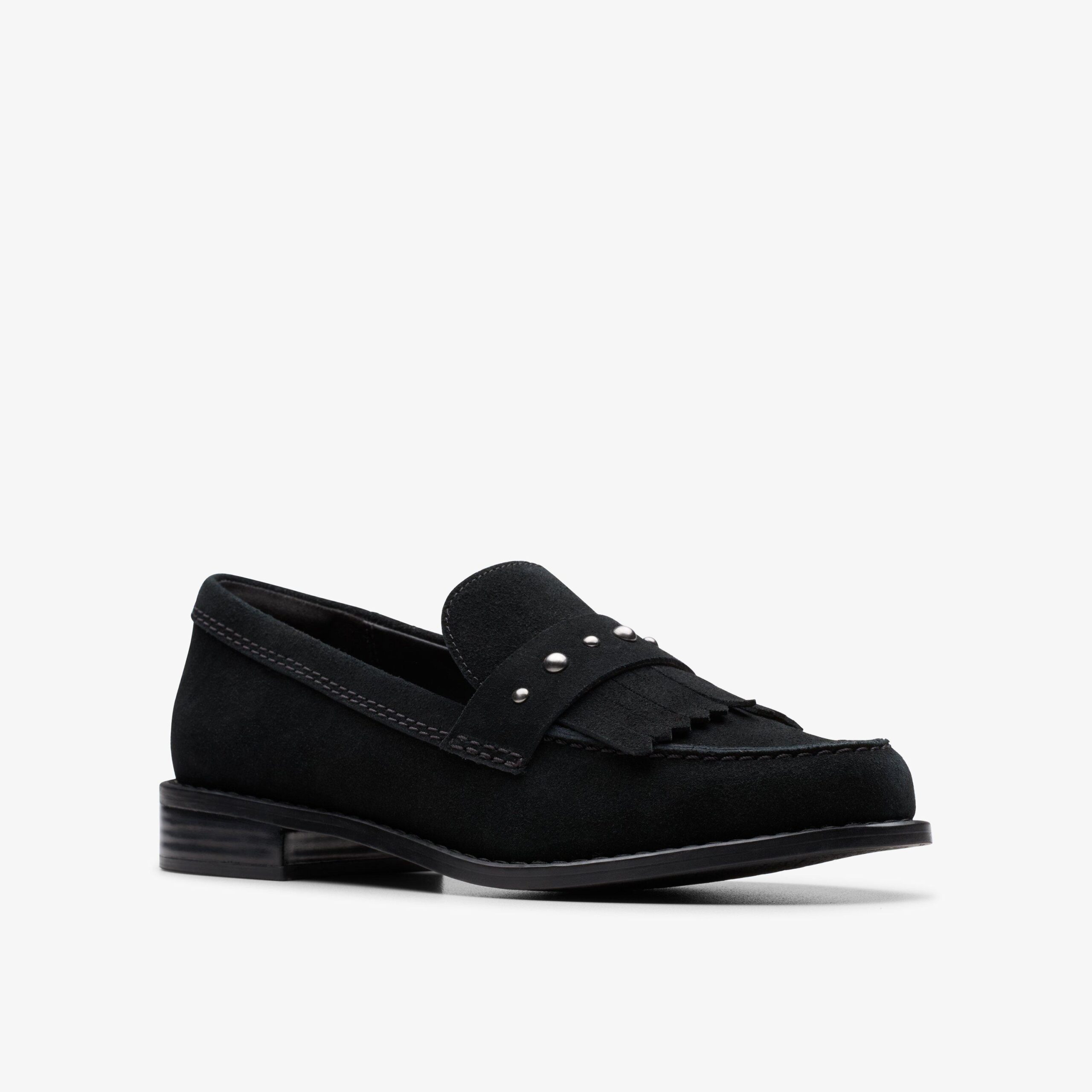 Hana Loafer Black Suede - Image 4