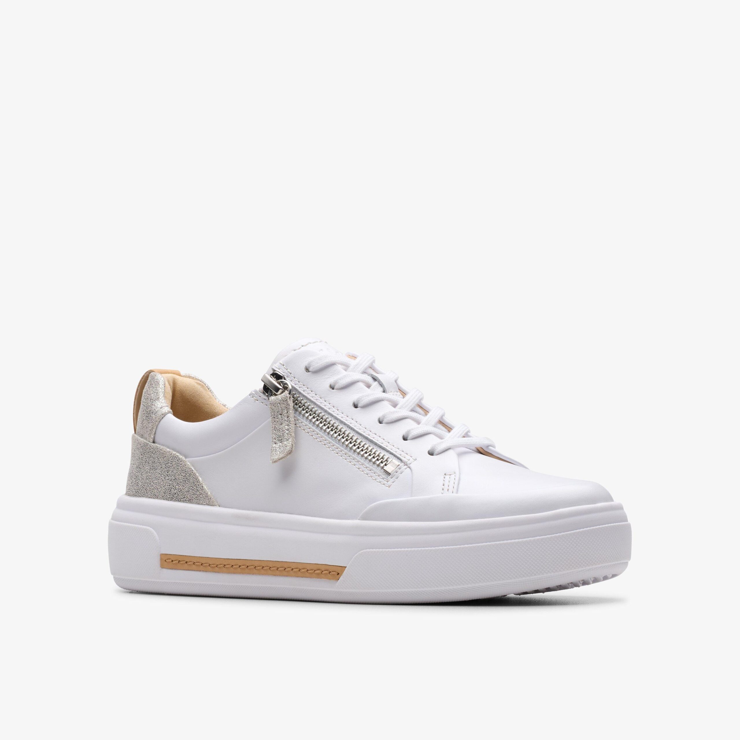Hollyhock Zip Silver Combination Leather - Image 5