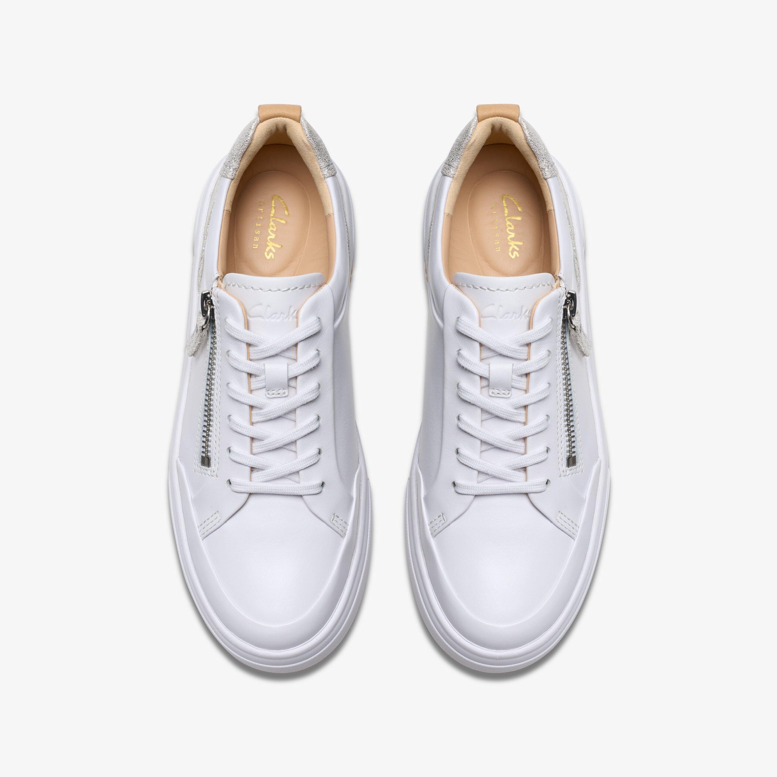 Hollyhock Zip Silver Combination Leather - Image 7