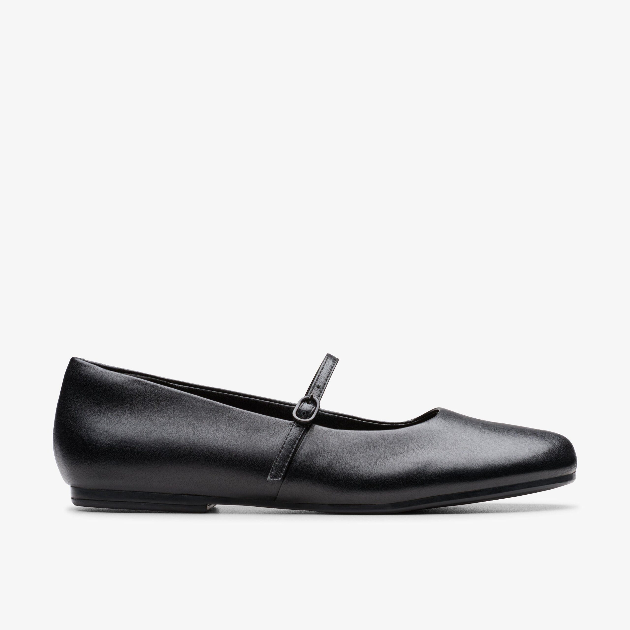 Livia Sky Black Leather