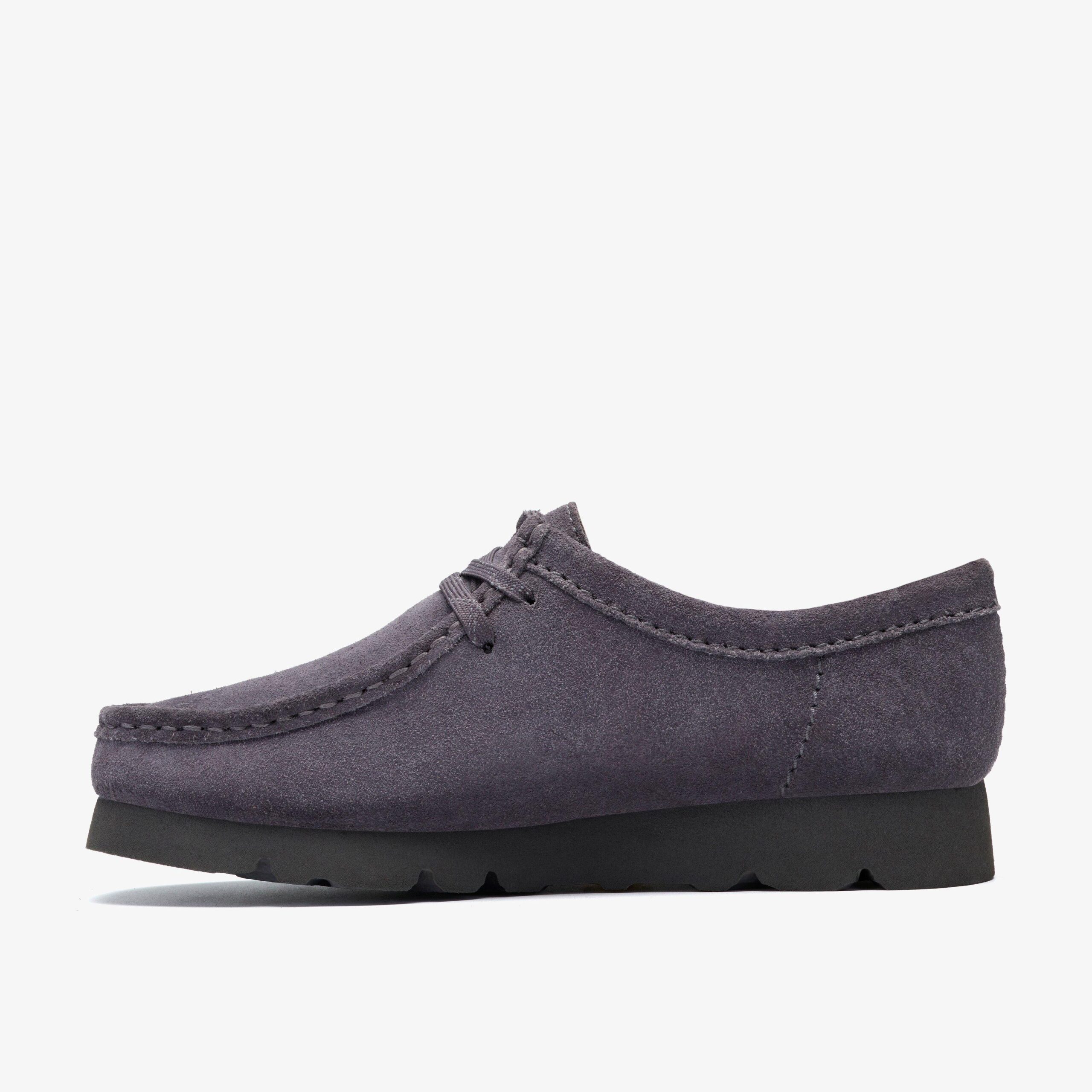 Wallabee Gore-Tex Waterproof Purple Grey Suede