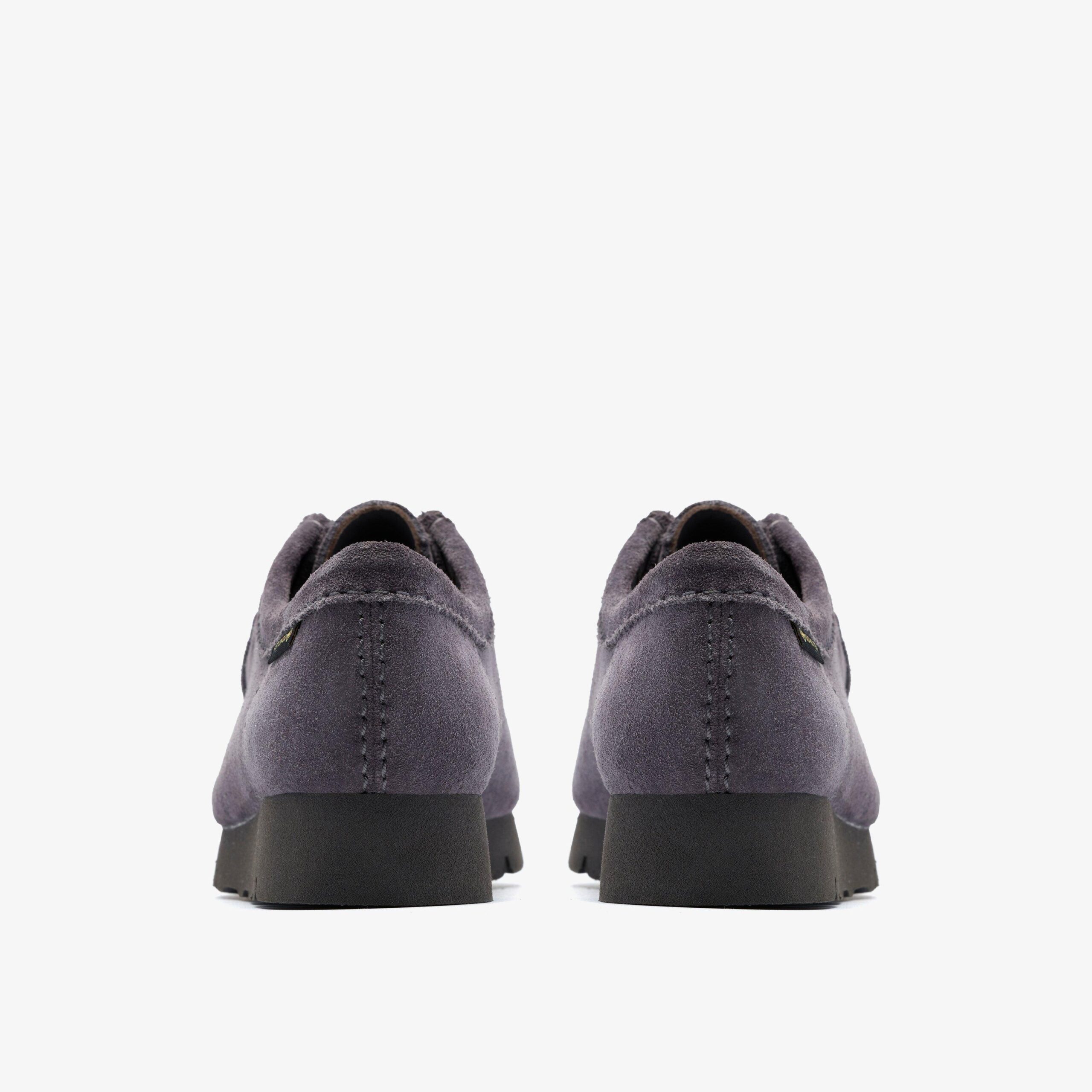 Wallabee Gore-Tex Waterproof Purple Grey Suede - Image 4