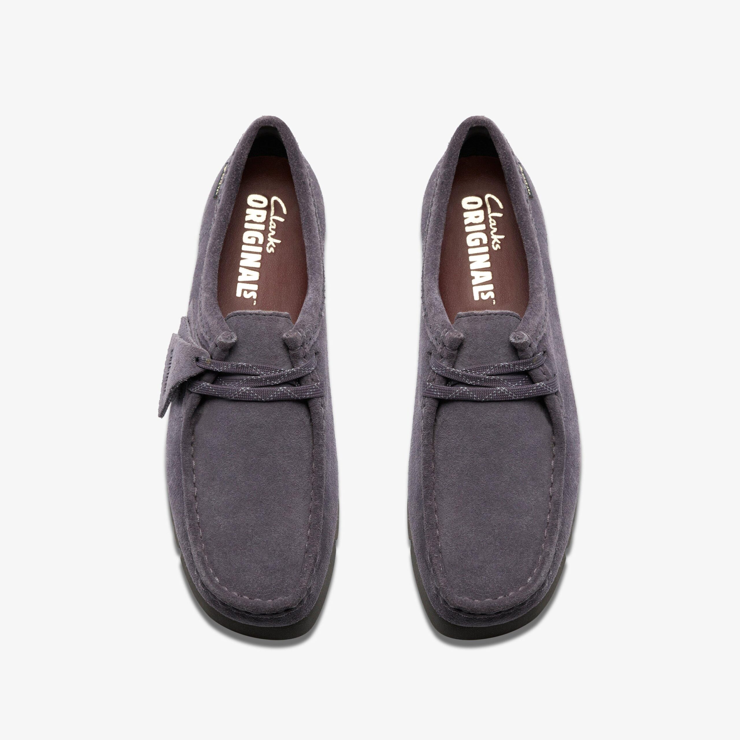 Wallabee Gore-Tex Waterproof Purple Grey Suede - Image 5