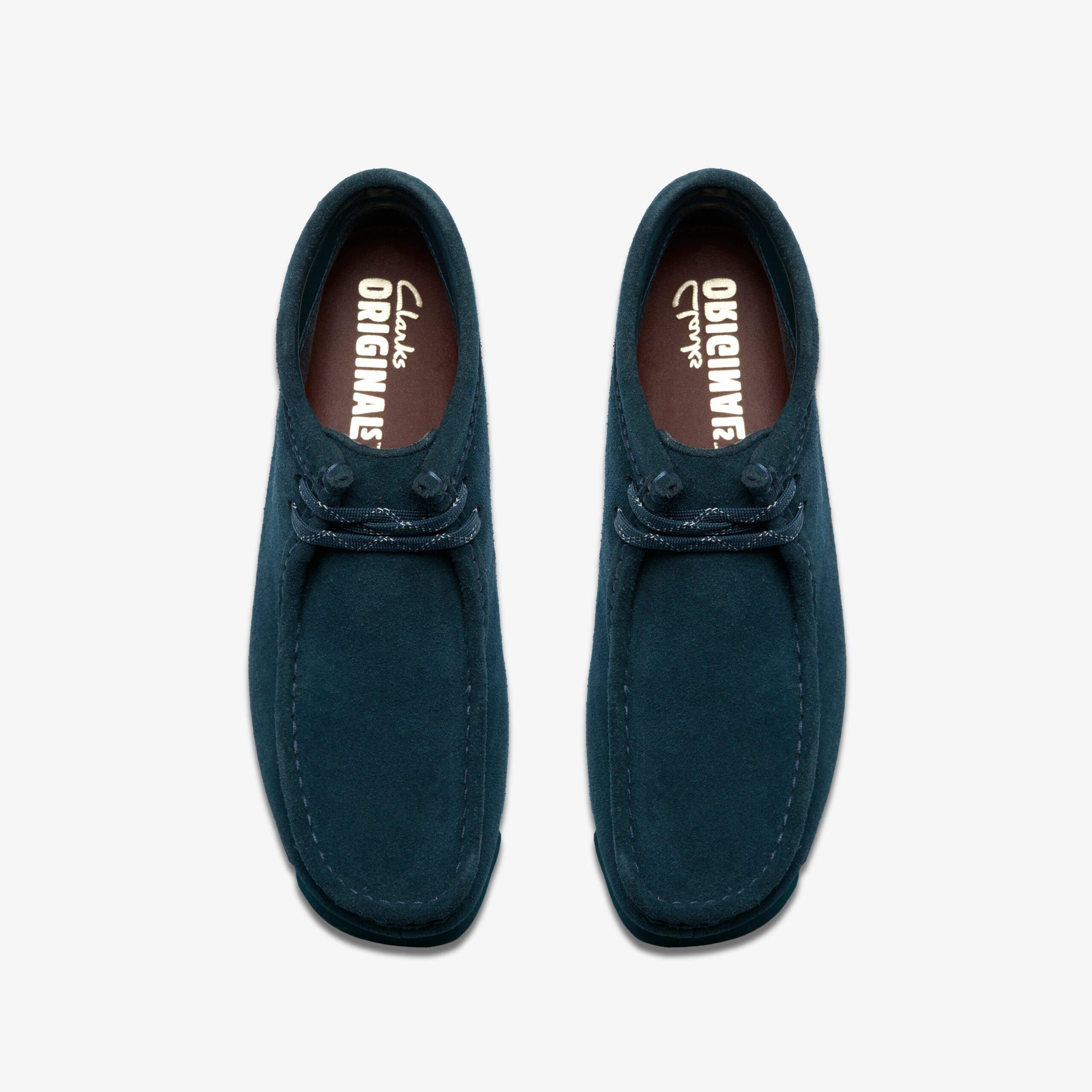 Wallabee Boot Gore-Tex Dark Teal Suede - Image 6