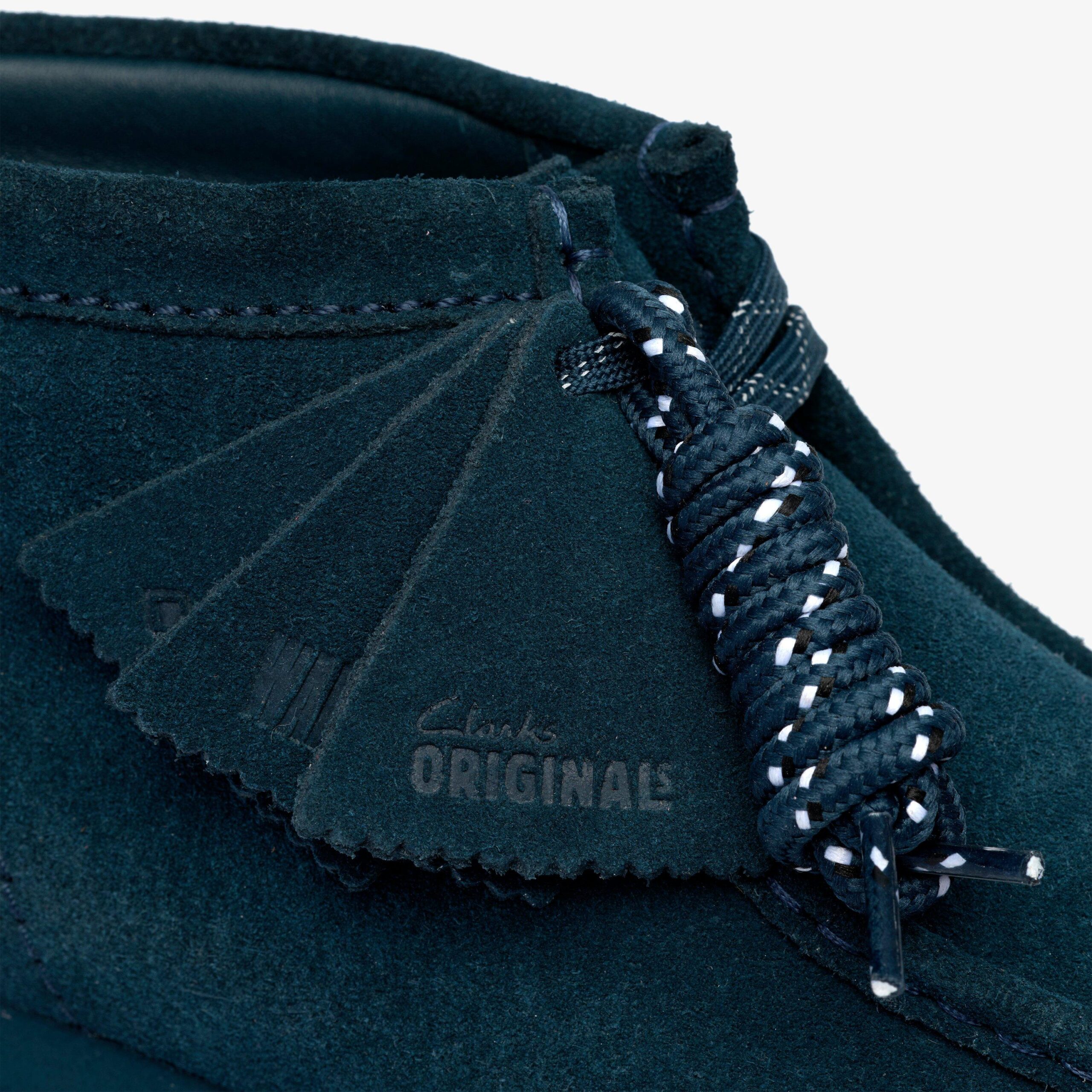 Wallabee Boot Gore-Tex Dark Teal Suede - Image 7