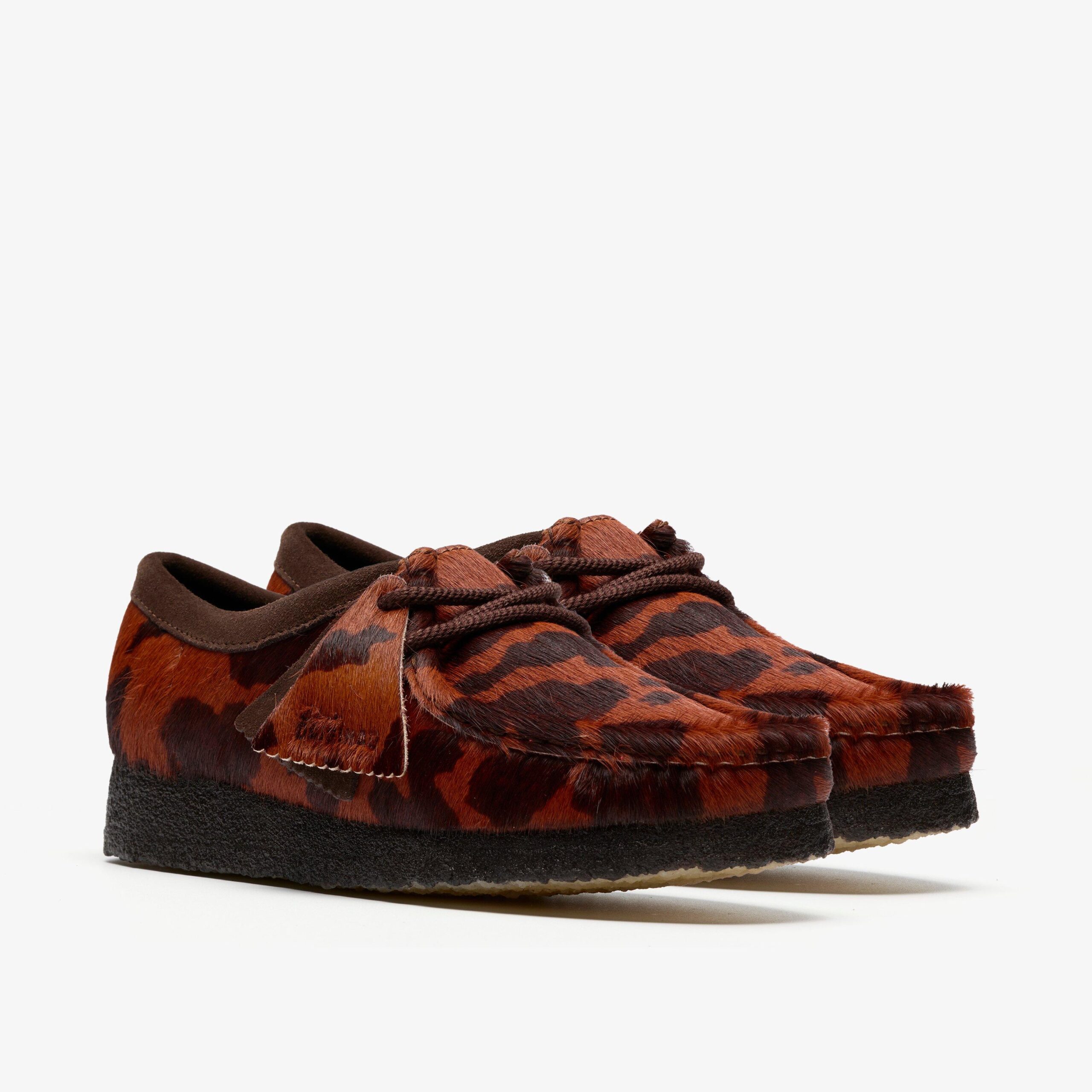 Wallabee Brown Cow Print - Image 4