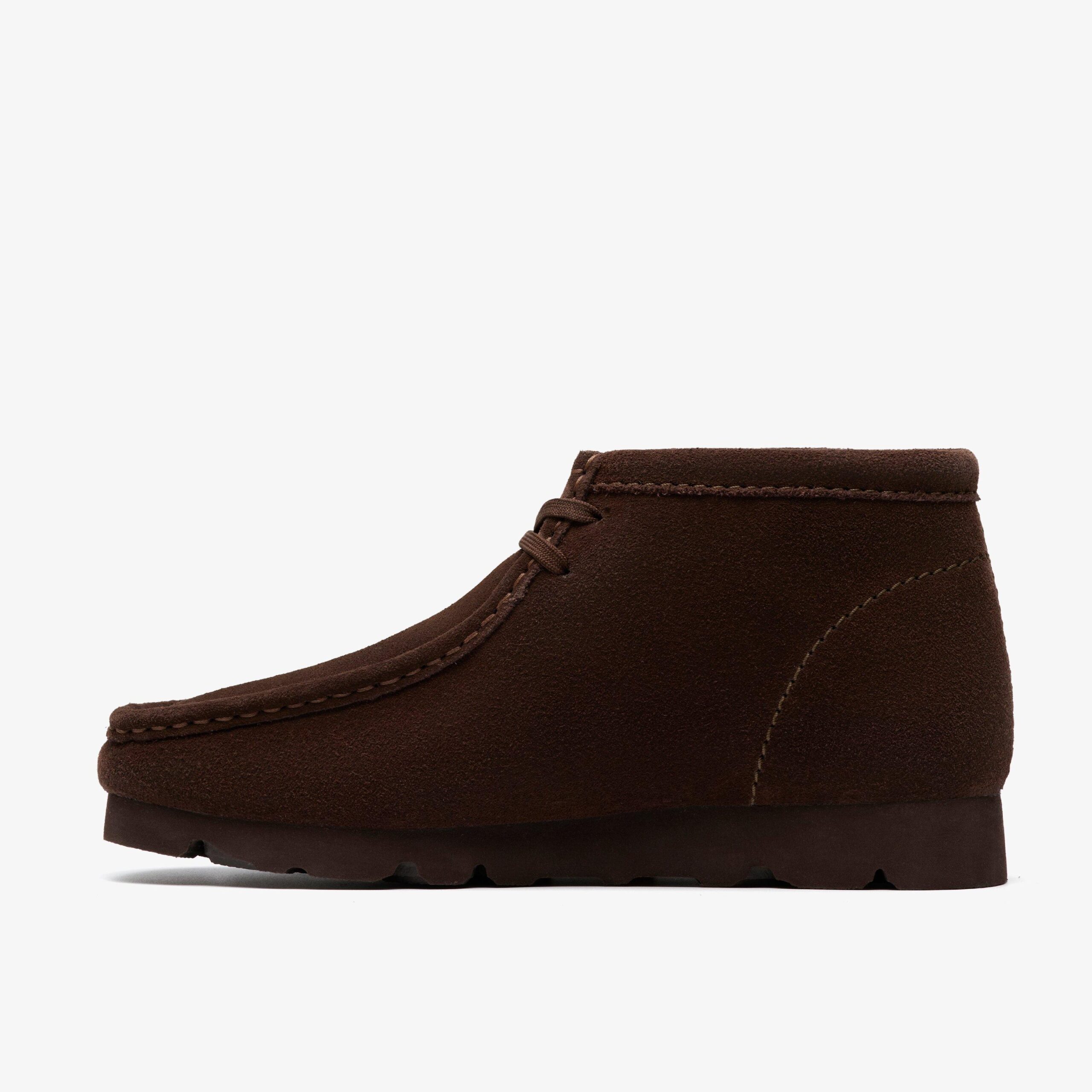 Wallabee Boot Gore-Tex Waterproof Dark Brown Suede - Image 2