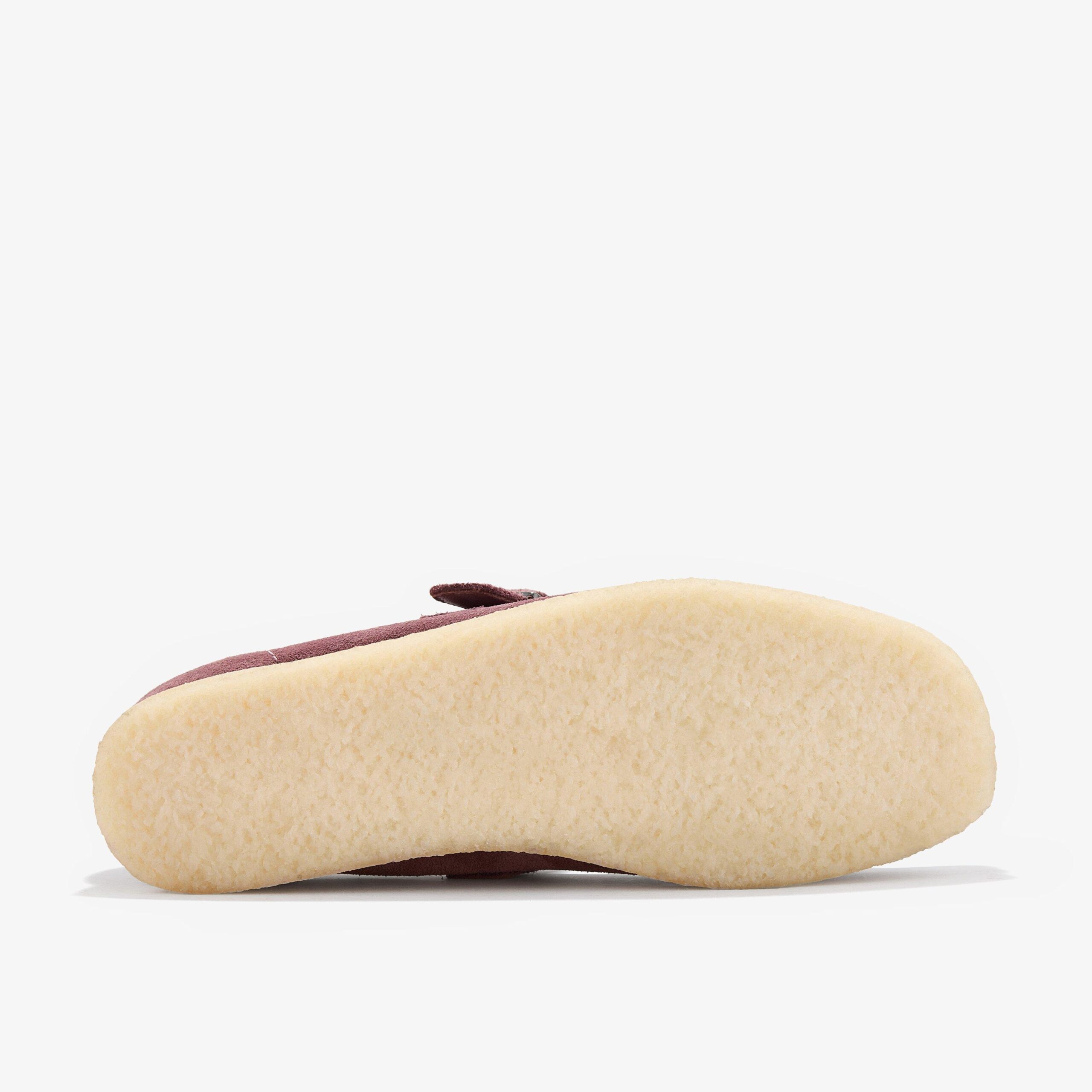 Wallabee T Bar Rose Brown Suede - Image 3