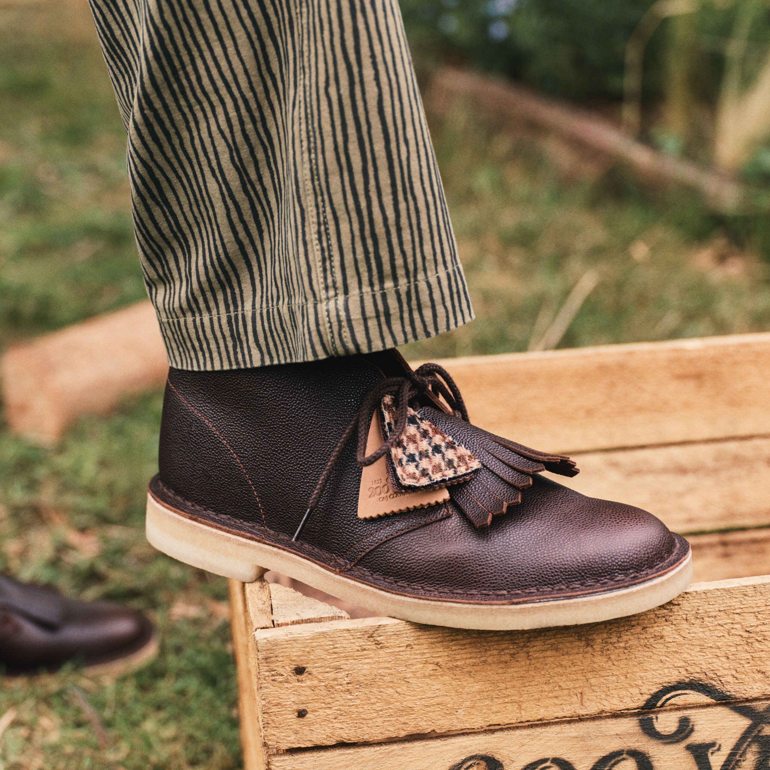 Desert Boot Brown Scotch Grain - Image 2