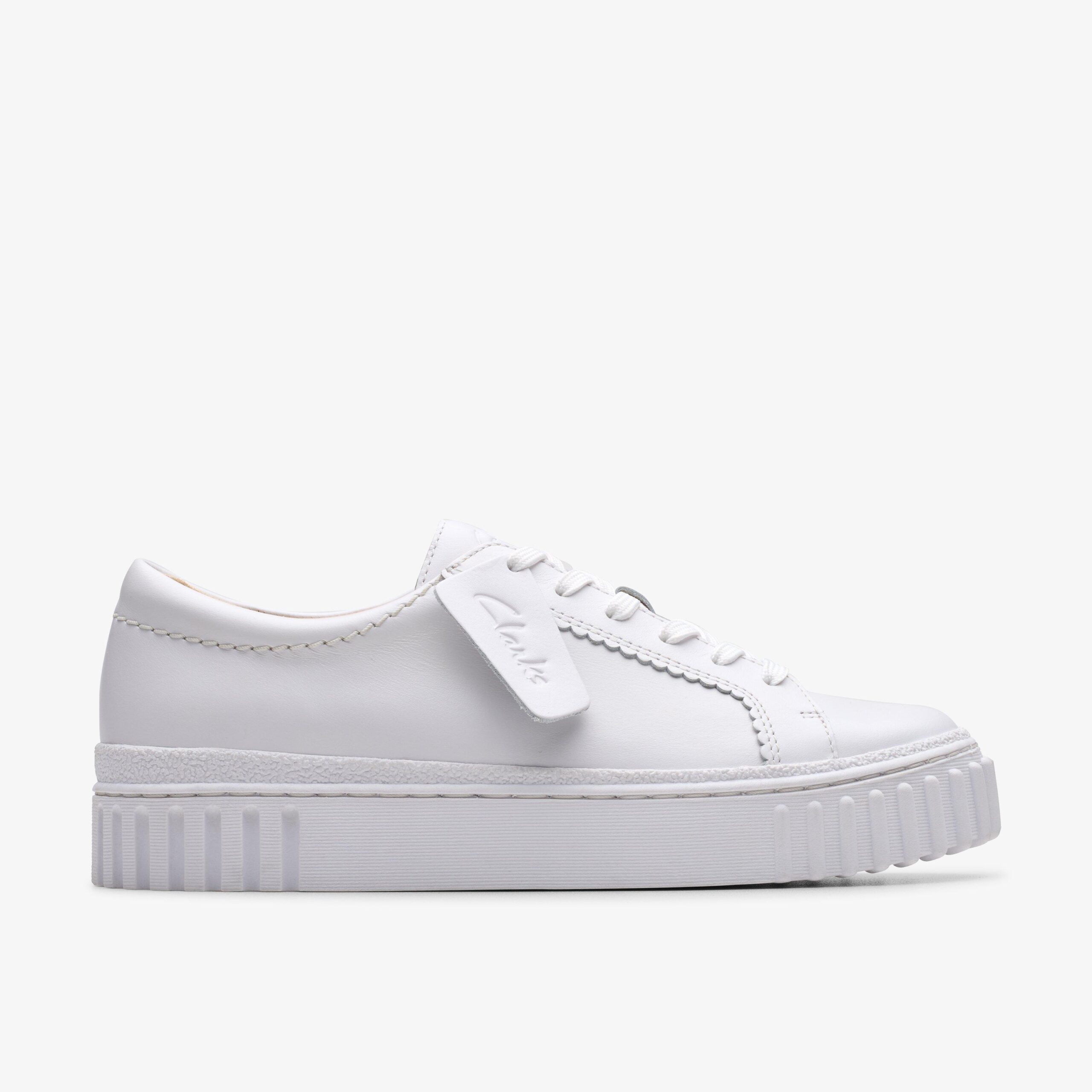 Mayhill Walk White Leather