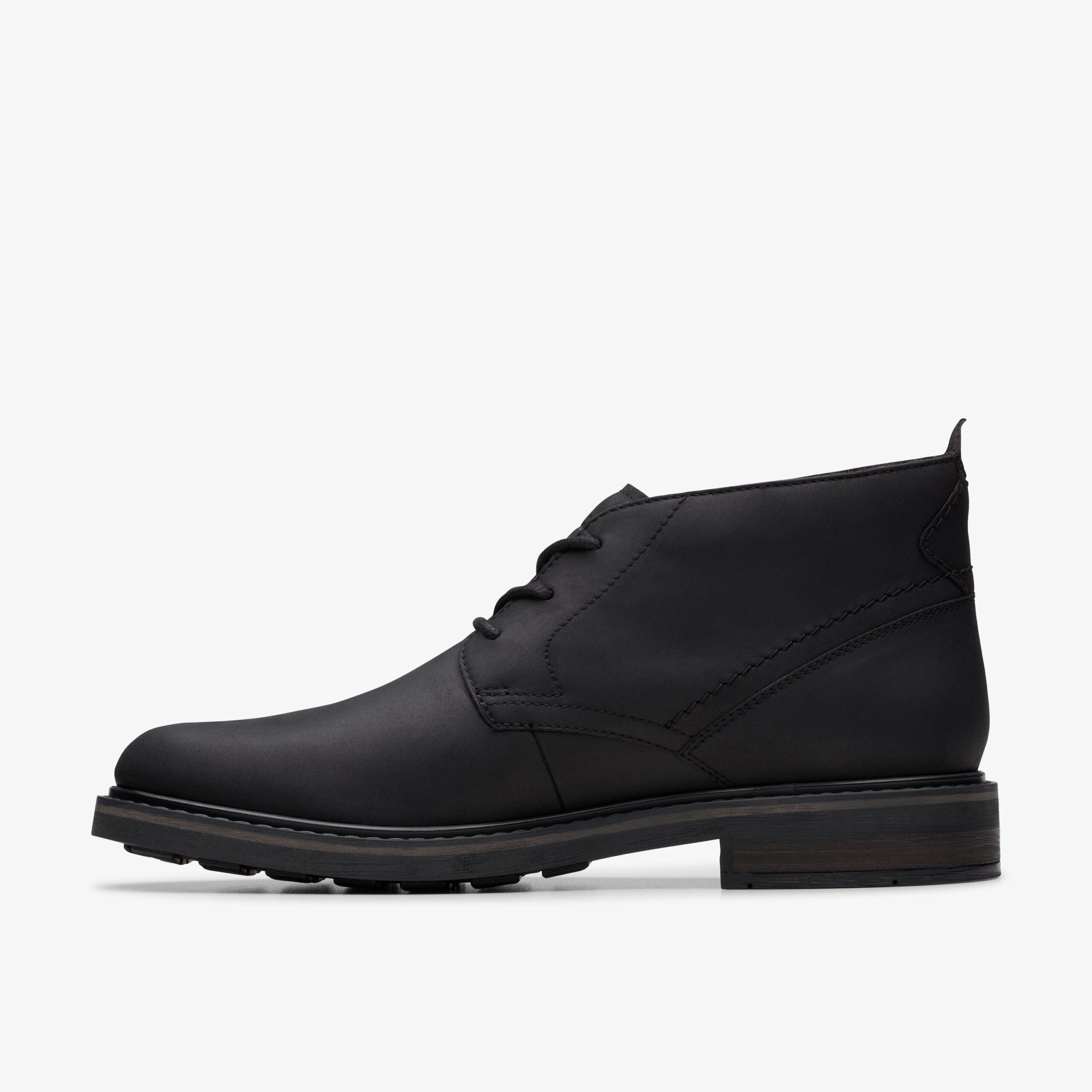 Newford Mid Black Leather - Image 2