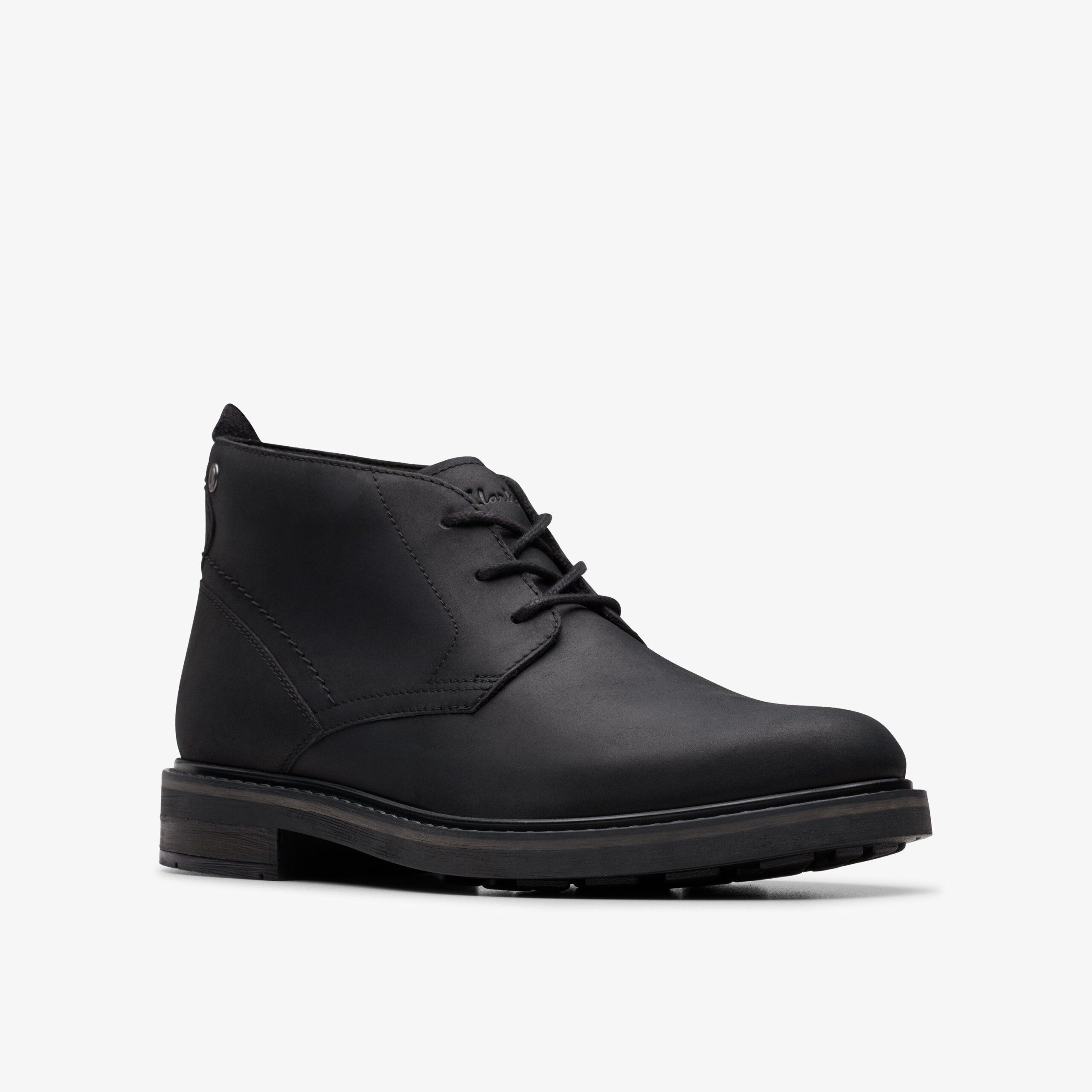 Newford Mid Black Leather - Image 4
